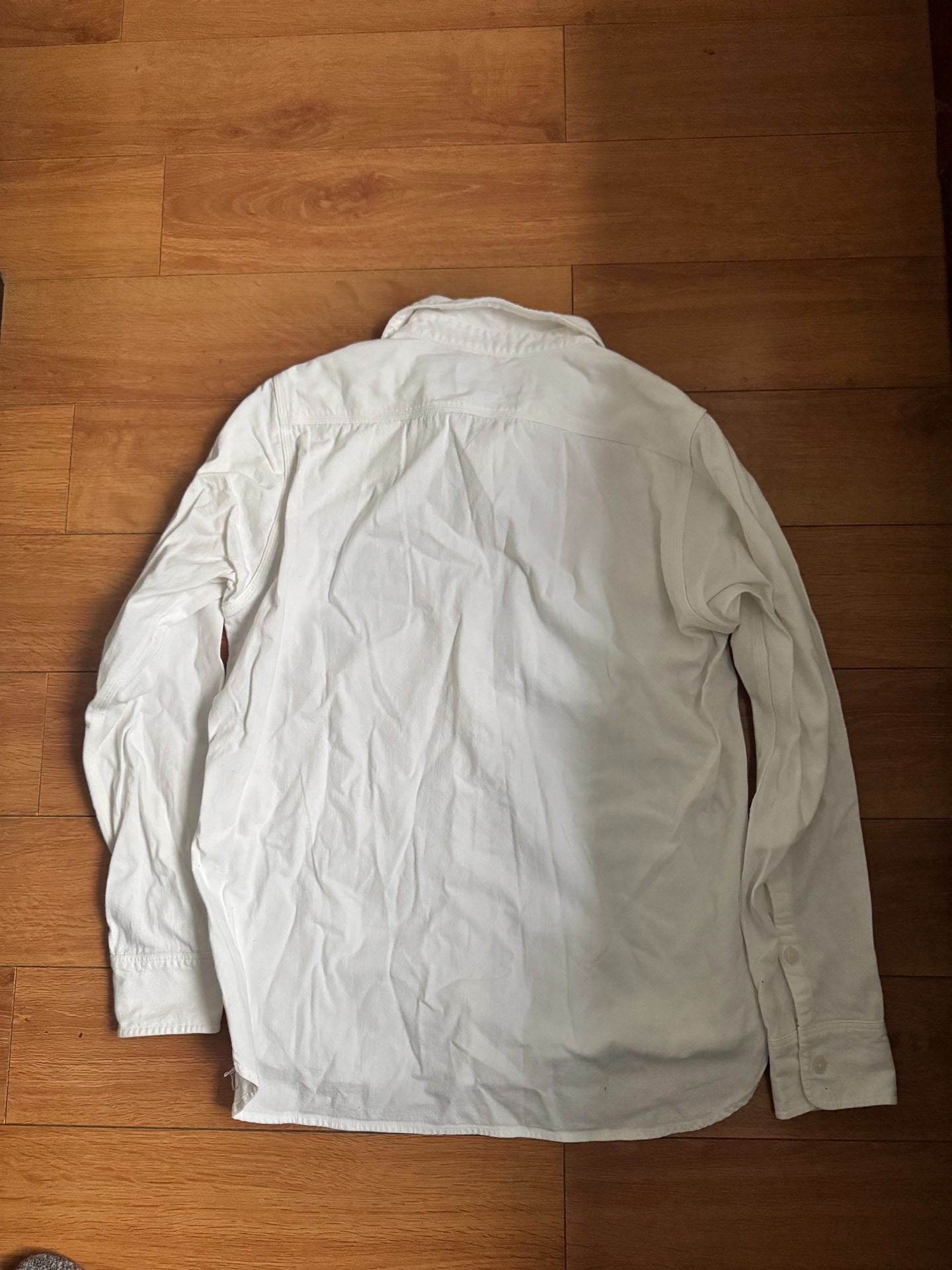 Iron Heart Heavyweight Cotton Linen Shirt — front