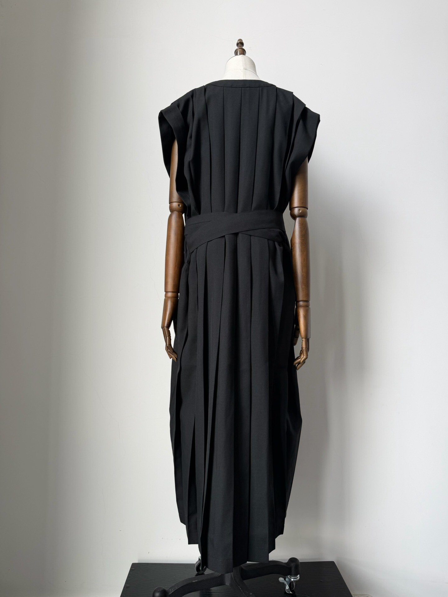 Comme des Garcons 1985 Pleated Dress — back