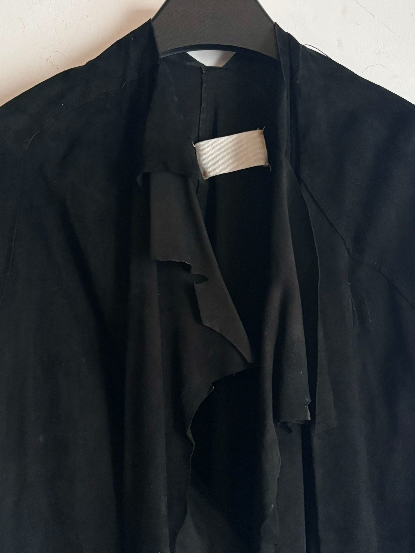 Maison Martin Margiela SS2004 Suede Jacket — detail