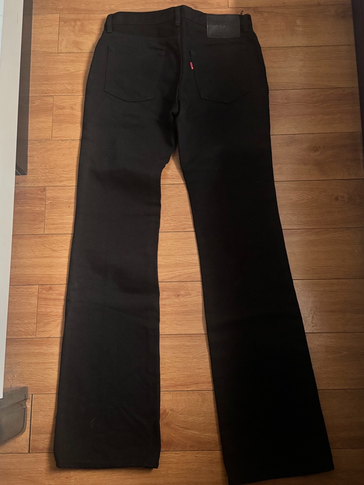 Iron Heart 9461 21oz Black Jeans — detail