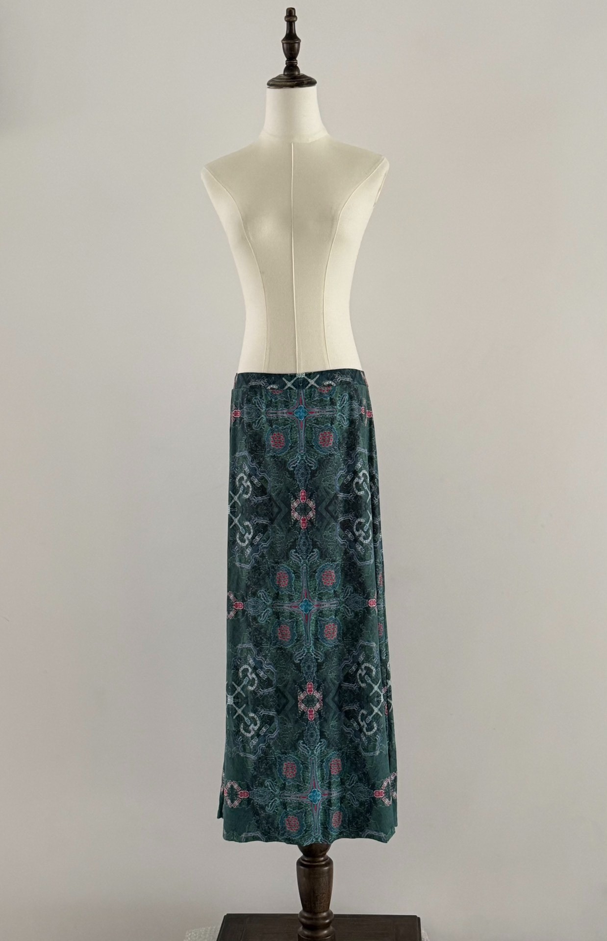 Issey Miyake 02FW Church Light Slit Skirt — back