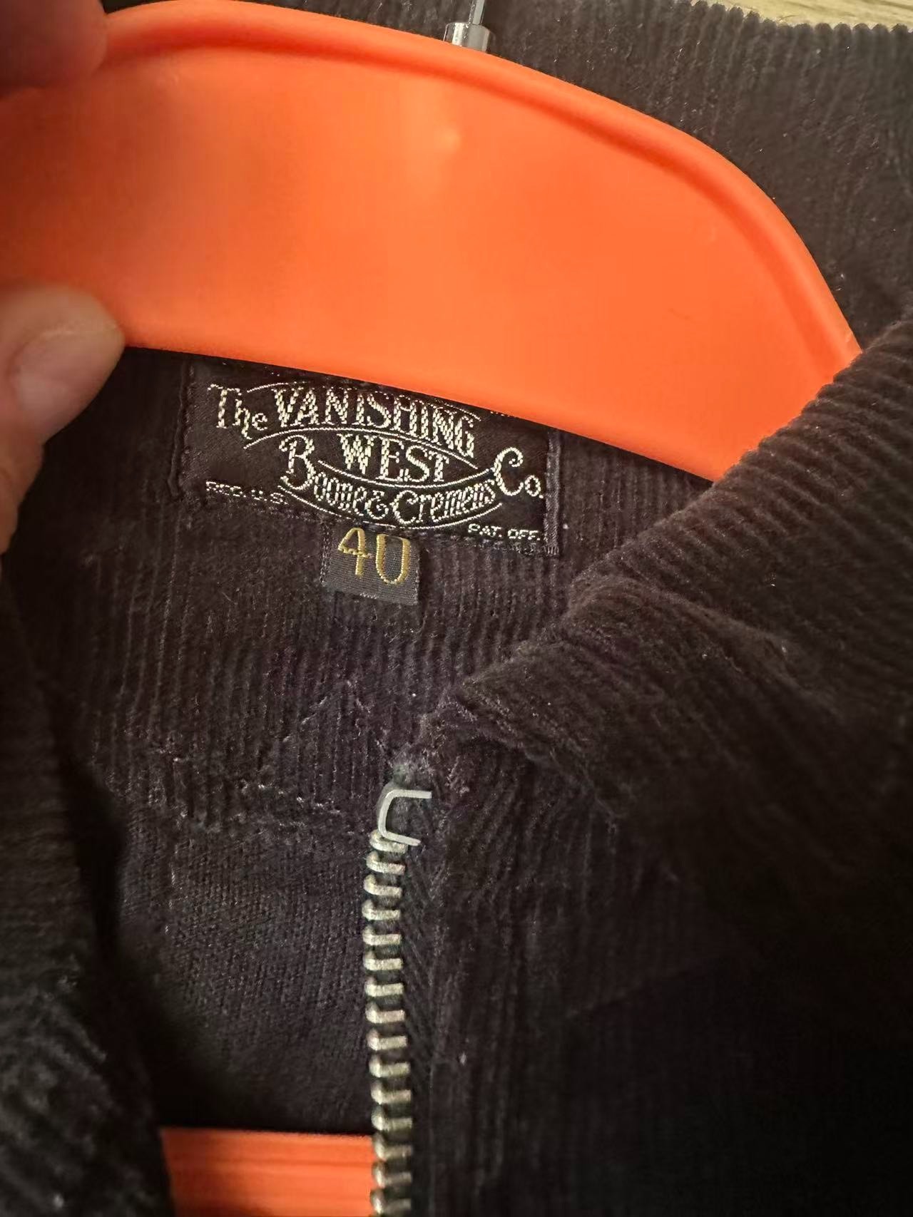 Freewheelers Speed Demon Corduroy Jacket — back