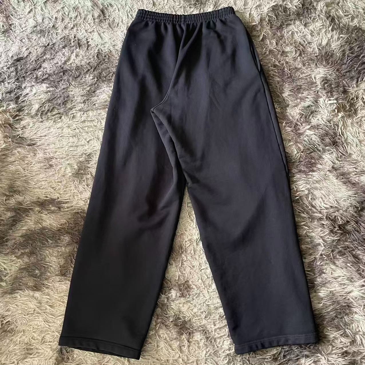 Balenciaga Embroidered Baggy Sweatpants — front