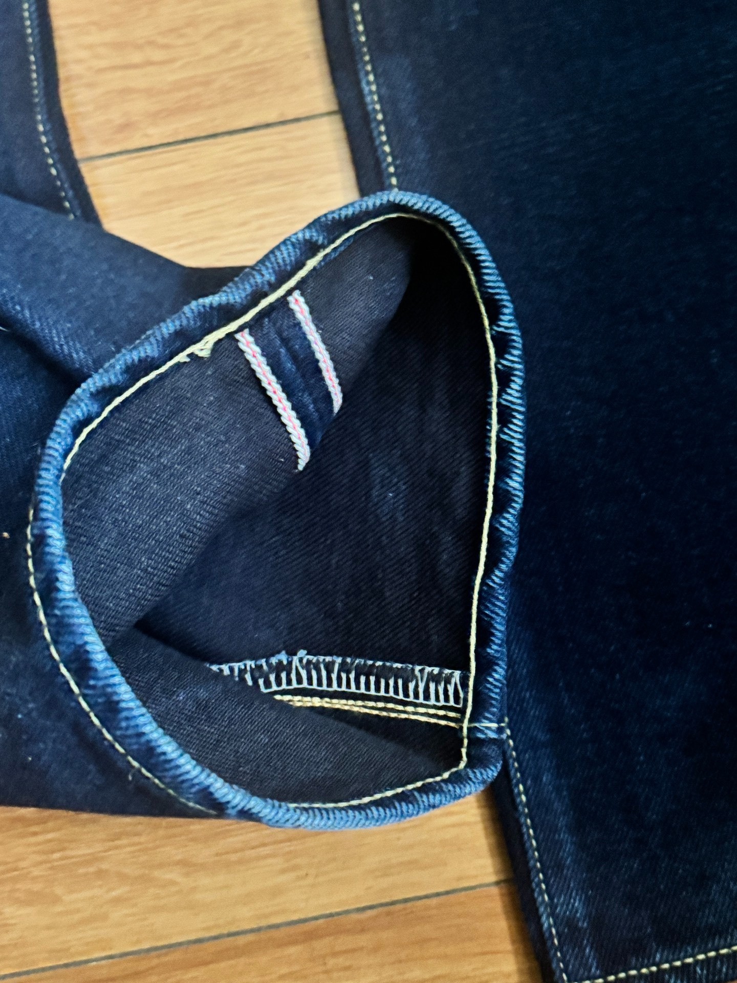 Iron Heart 634s 21oz Selvedge Jeans — detail