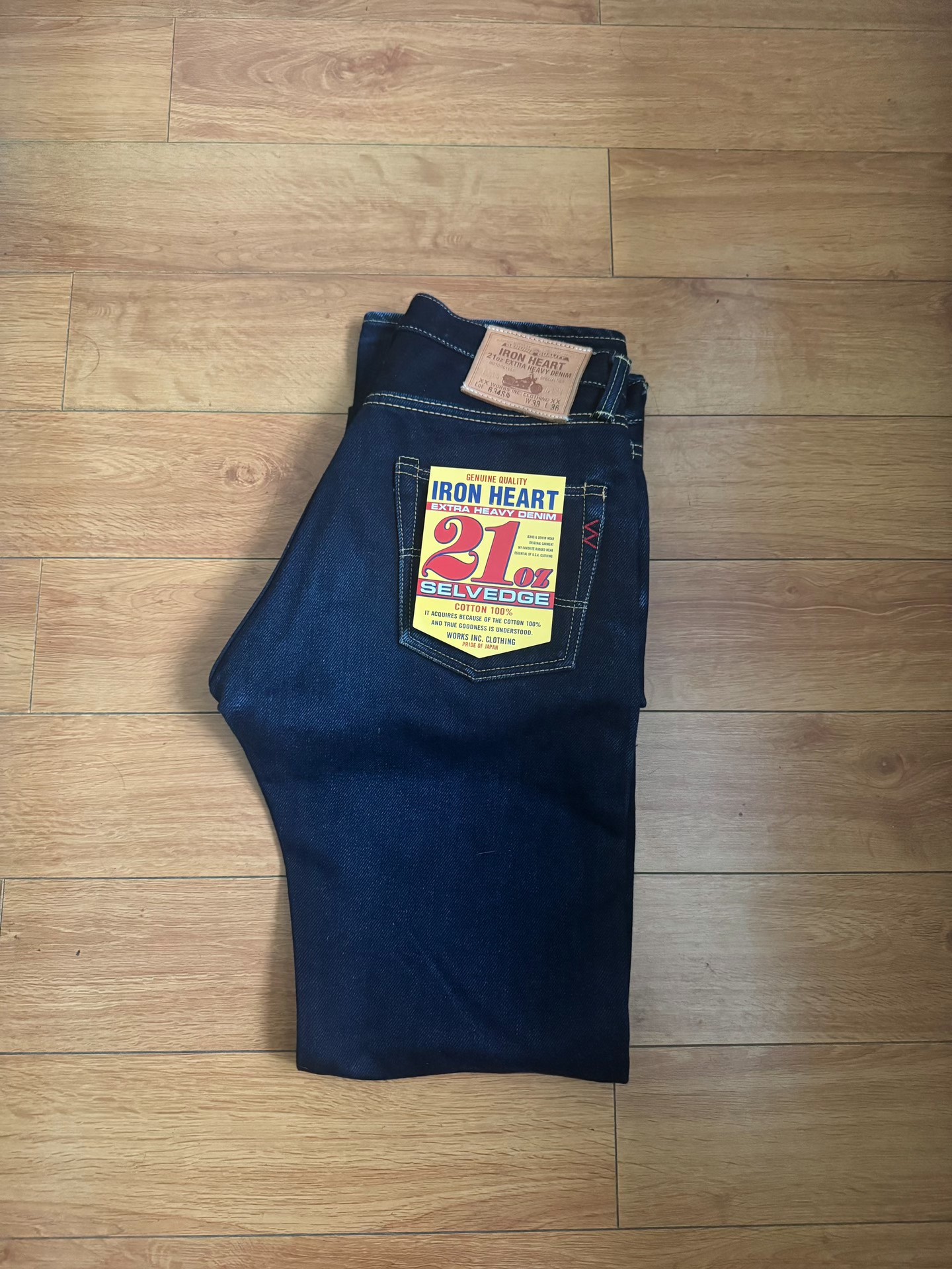 Iron Heart 634s 21oz Selvedge Jeans