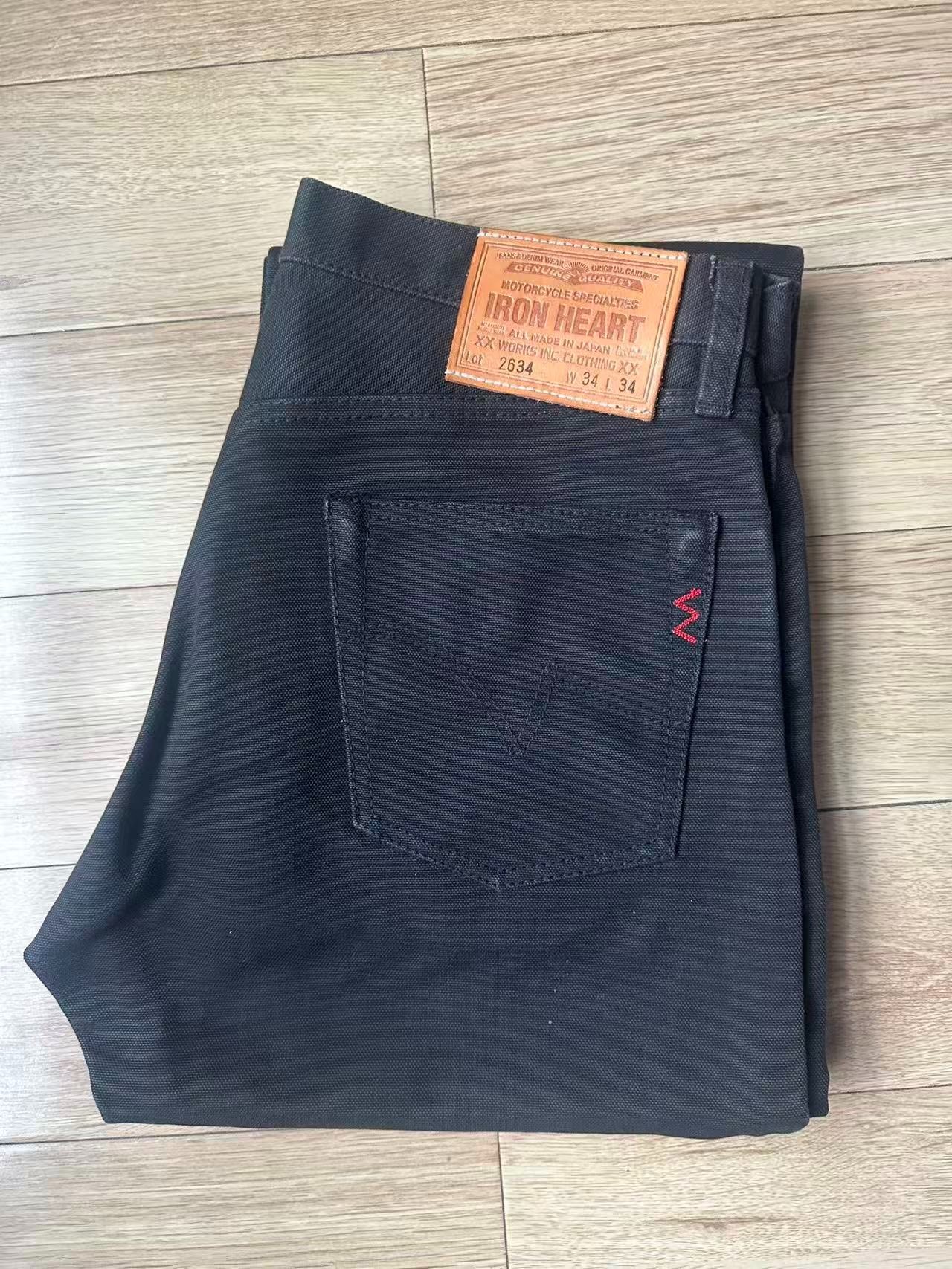 Iron Heart 2634 Black 23oz Jeans