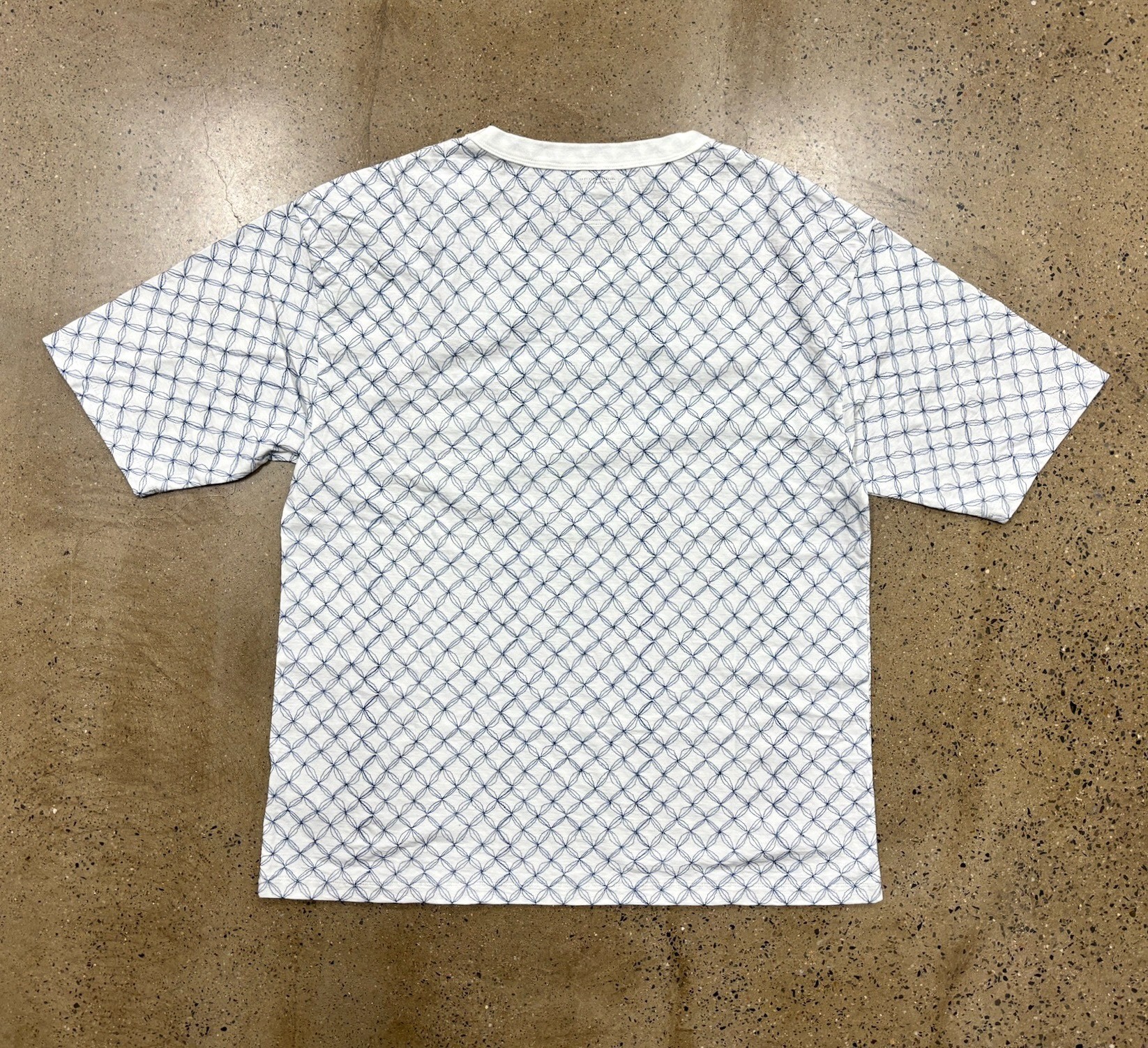 Visvim ICT Jumbo Sashiko Tee — detail