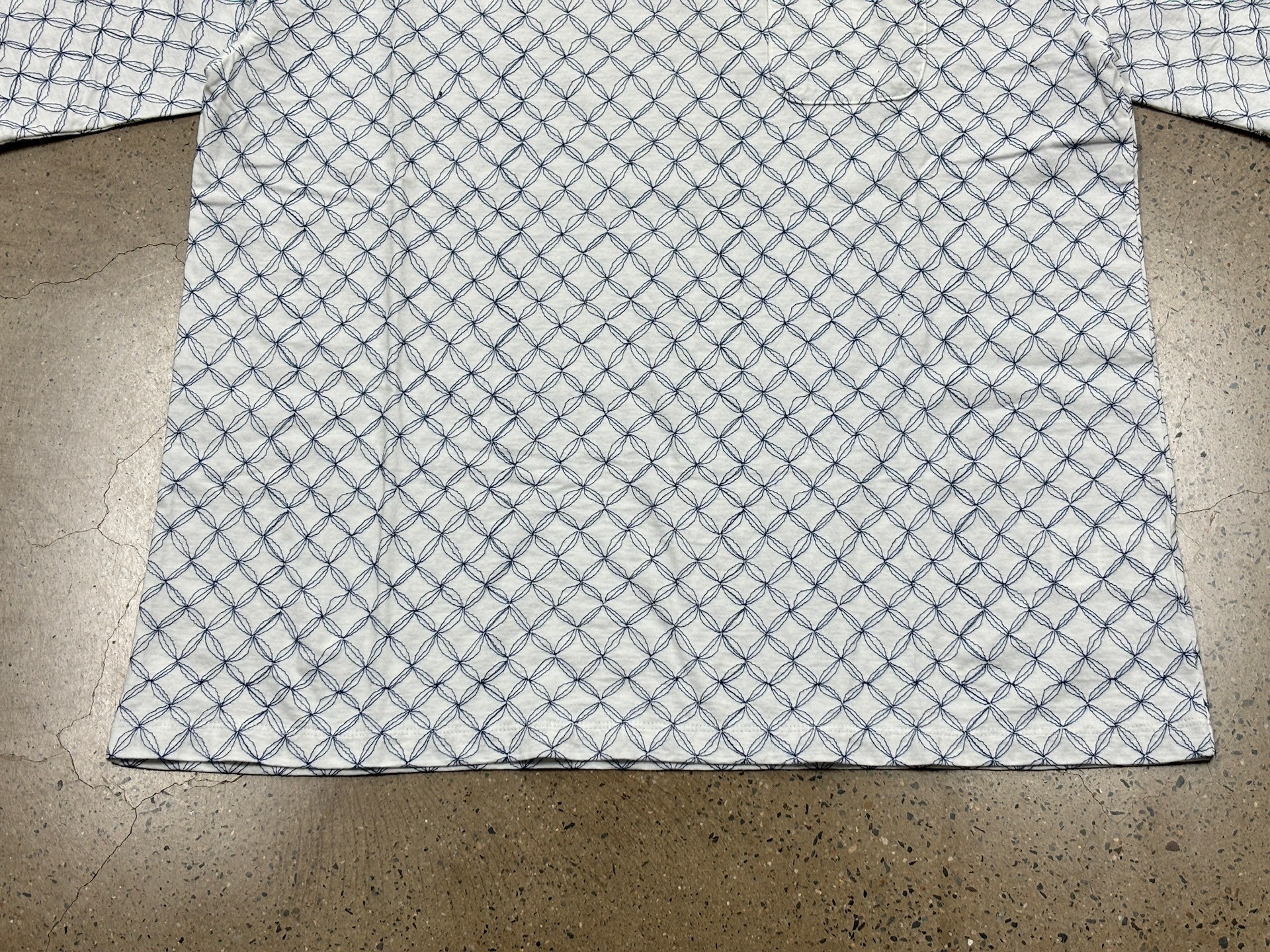 Visvim ICT Jumbo Sashiko Tee — label