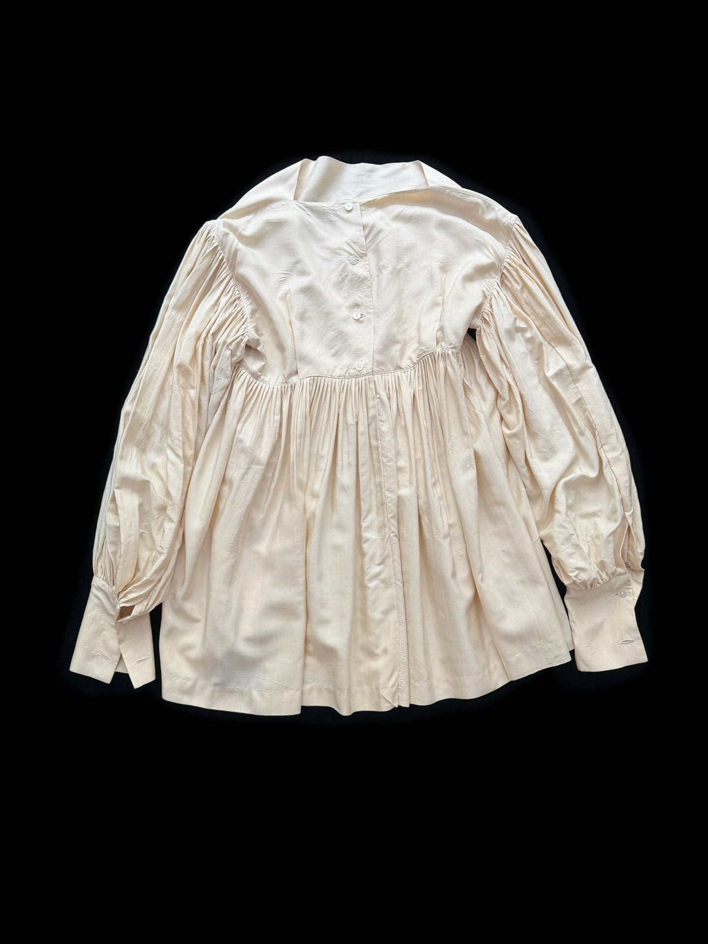 Issey Miyake 1991 Permanent Silk Blouse
