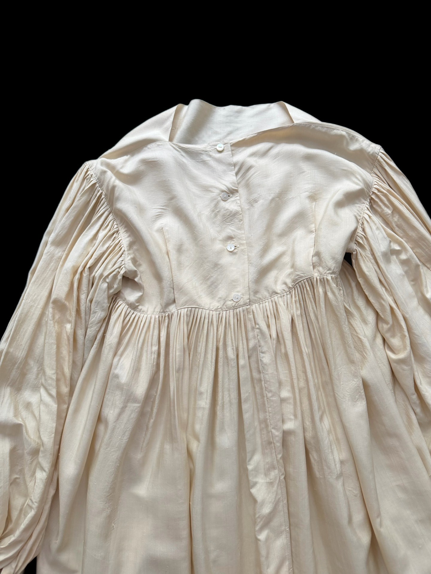 Issey Miyake 1991 Permanent Silk Blouse — label