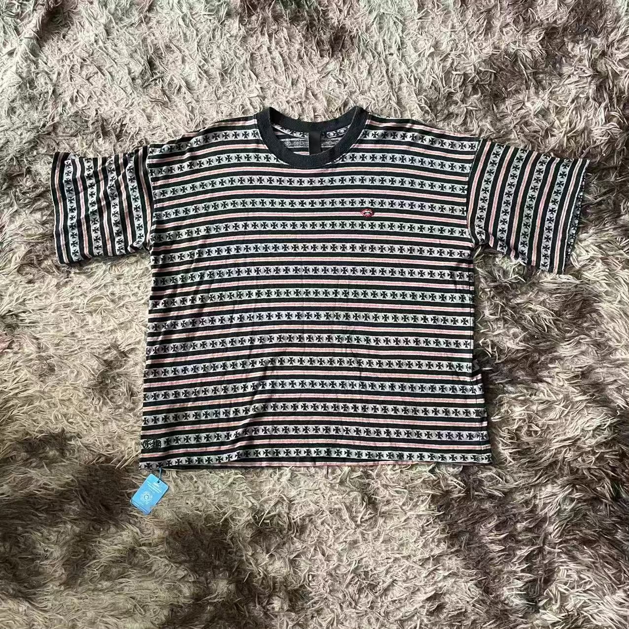 Chrome Hearts Mattyboy Striped T-shirt