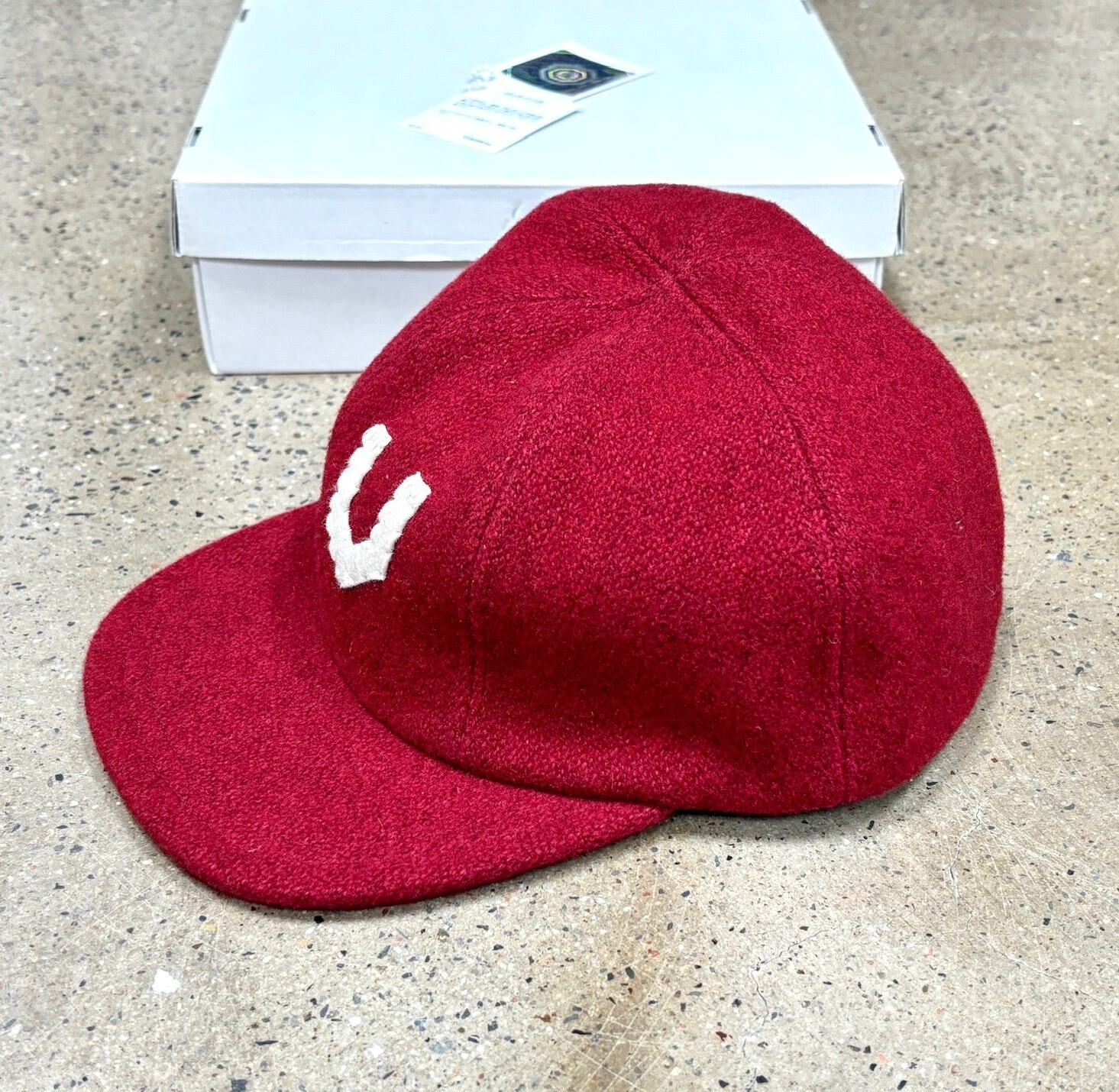 Visvim Honus Cap V Vtg Tweed — label