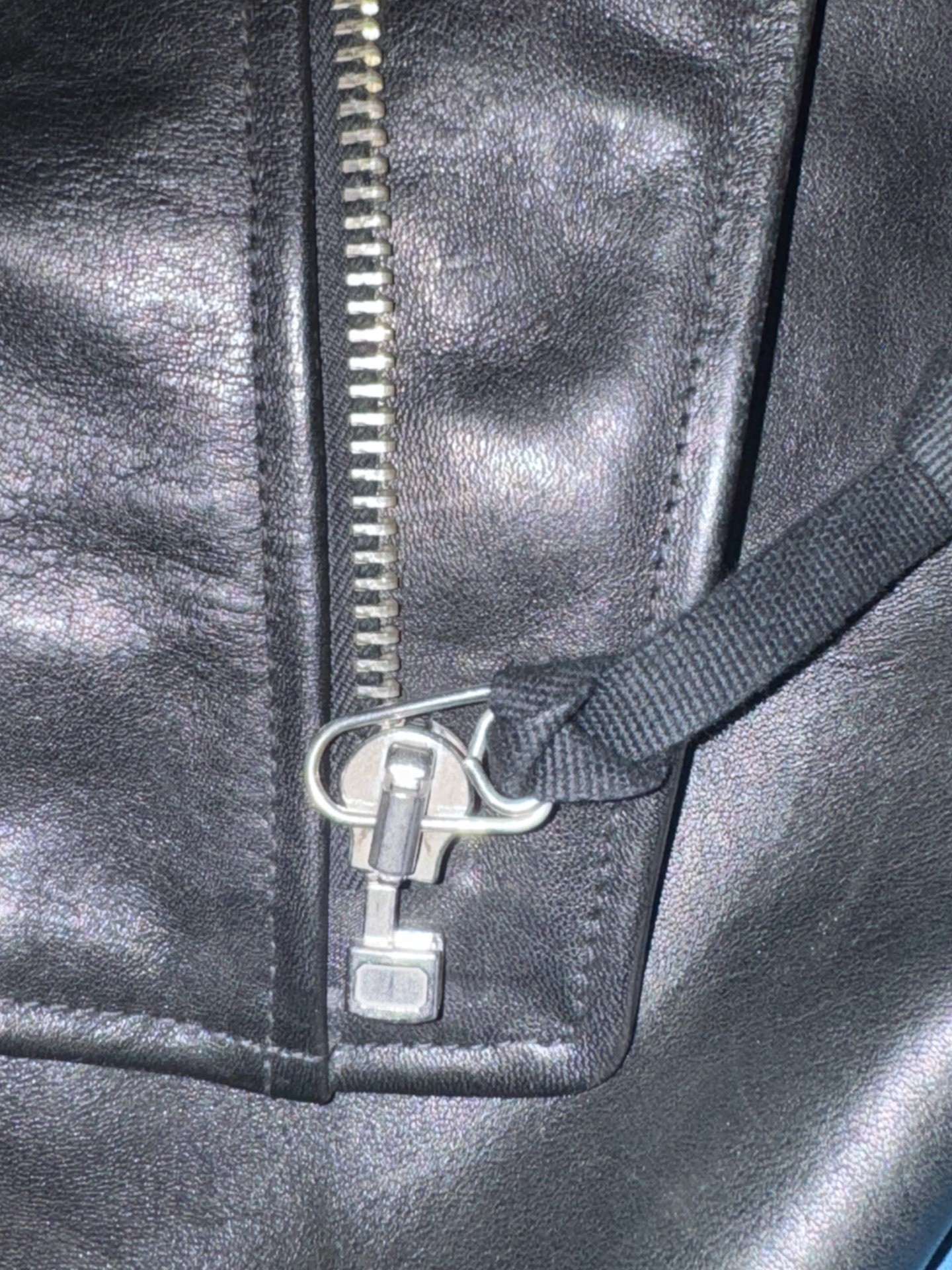 Brando Style Cloe Horse Leather Jacket — back