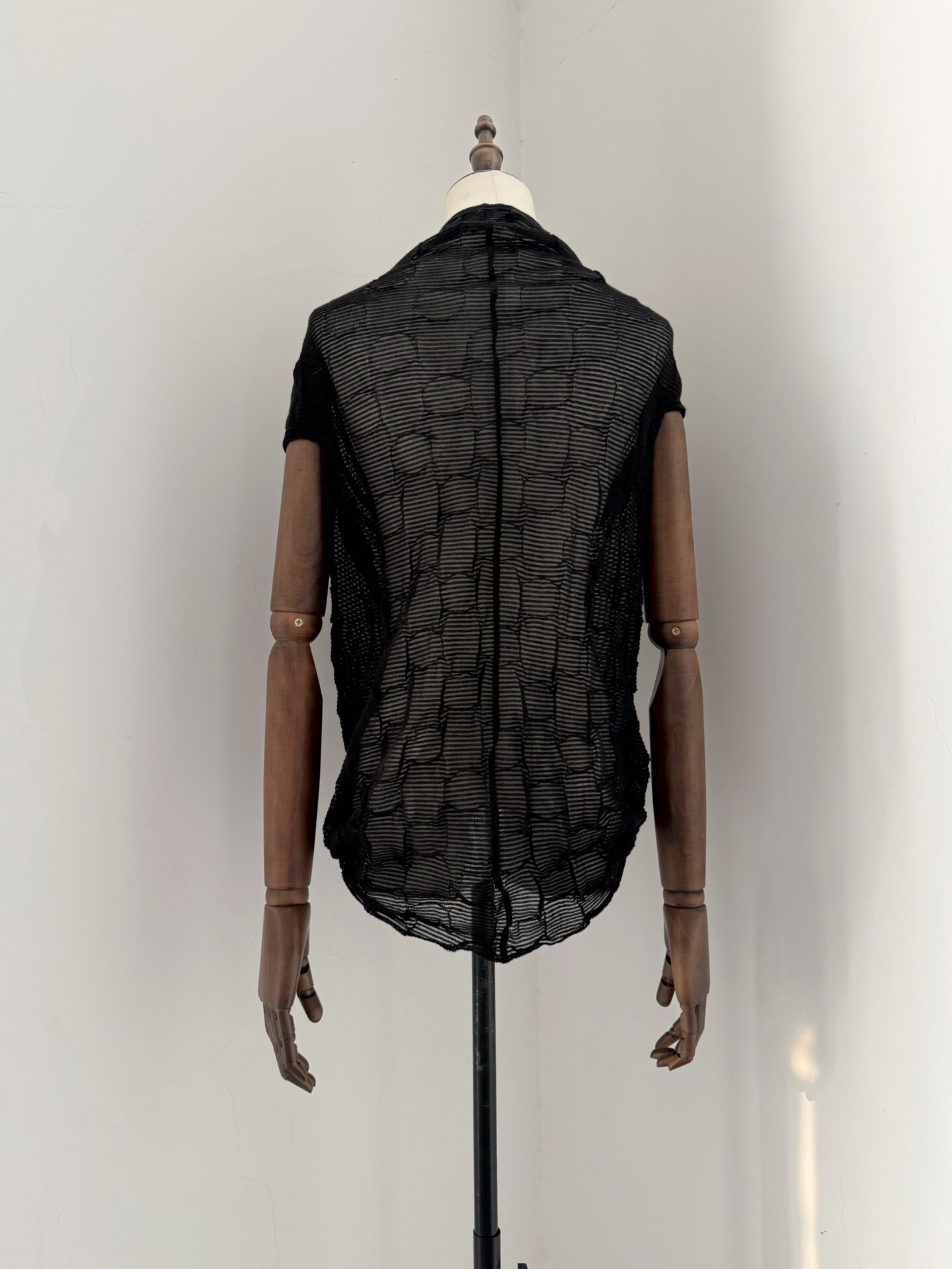 Junya Watanabe Grid Pattern Top — back