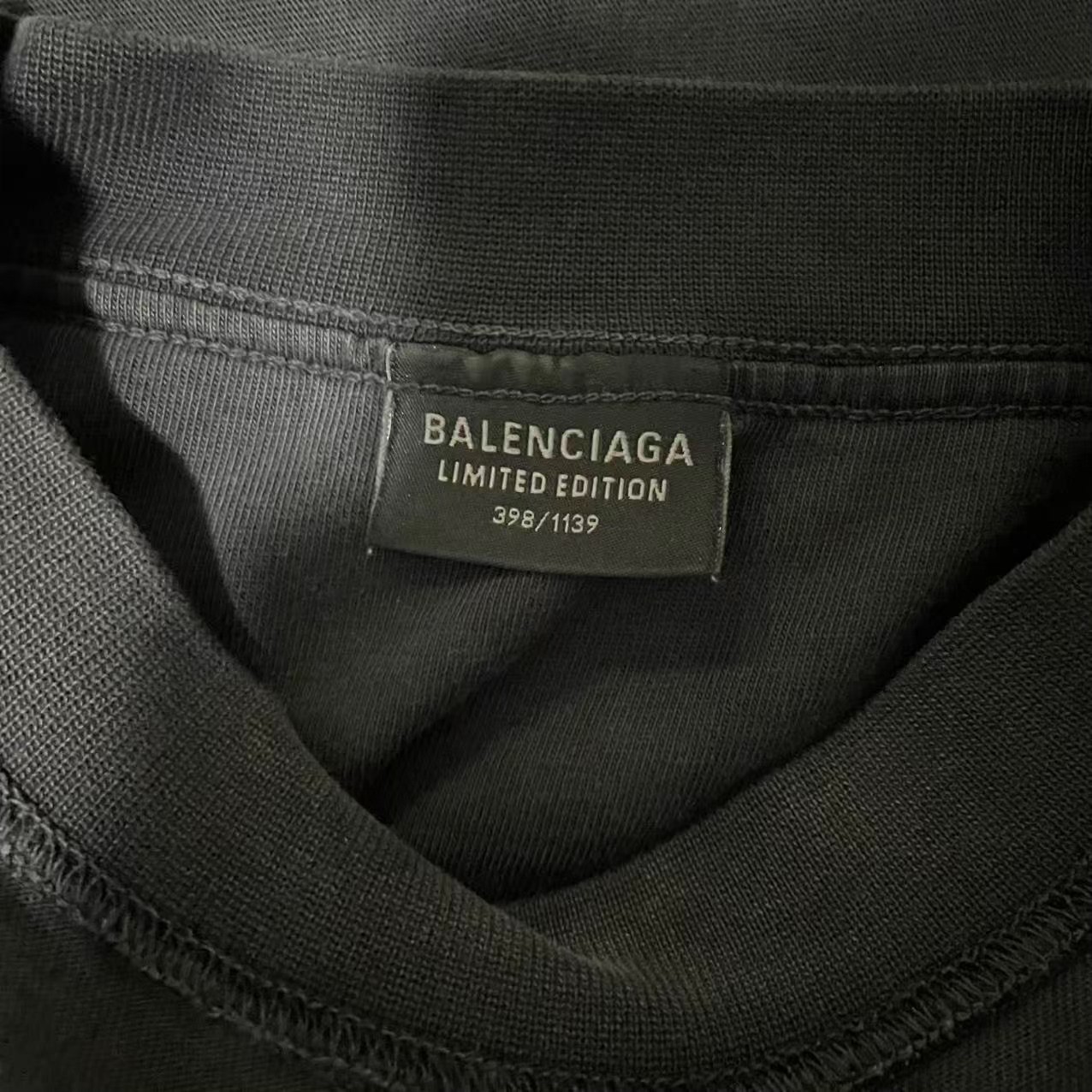 Balenciaga BFRND Prohibition Logo T-Shirt — detail