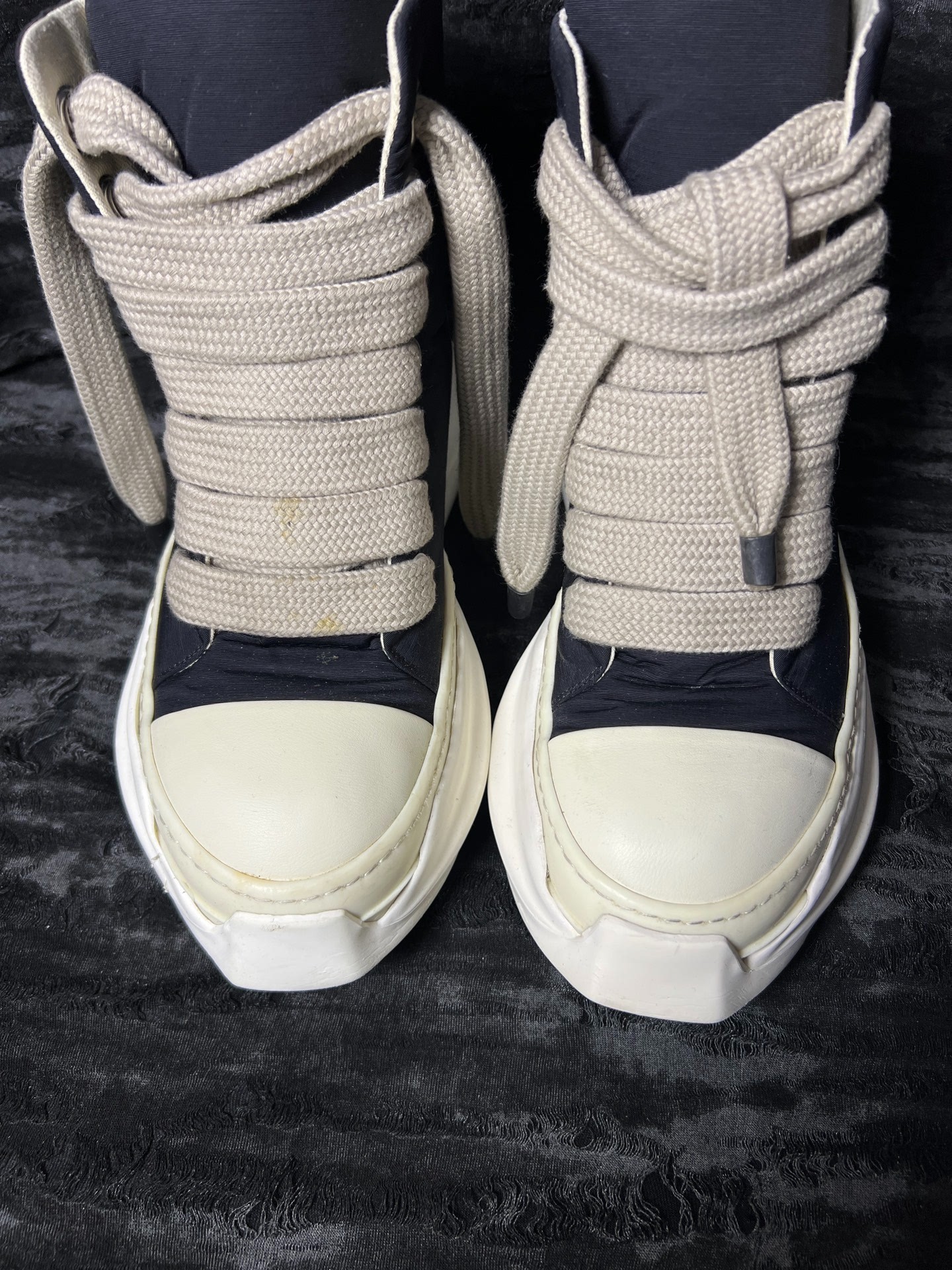 Rick Owens 24FW High-Top Tank Boots