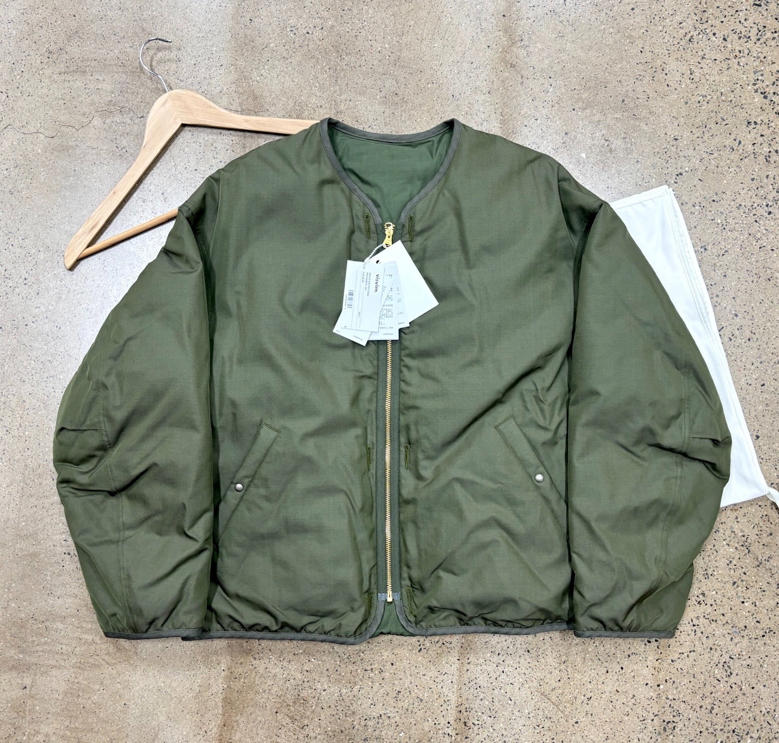 Visvim 25ss Iris Reversible Down Jacket