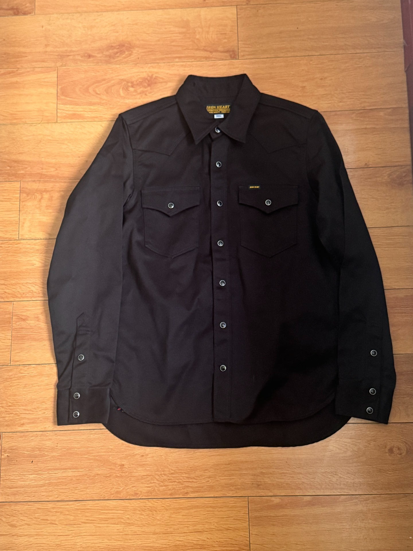 Iron Heart Black Western Shirt