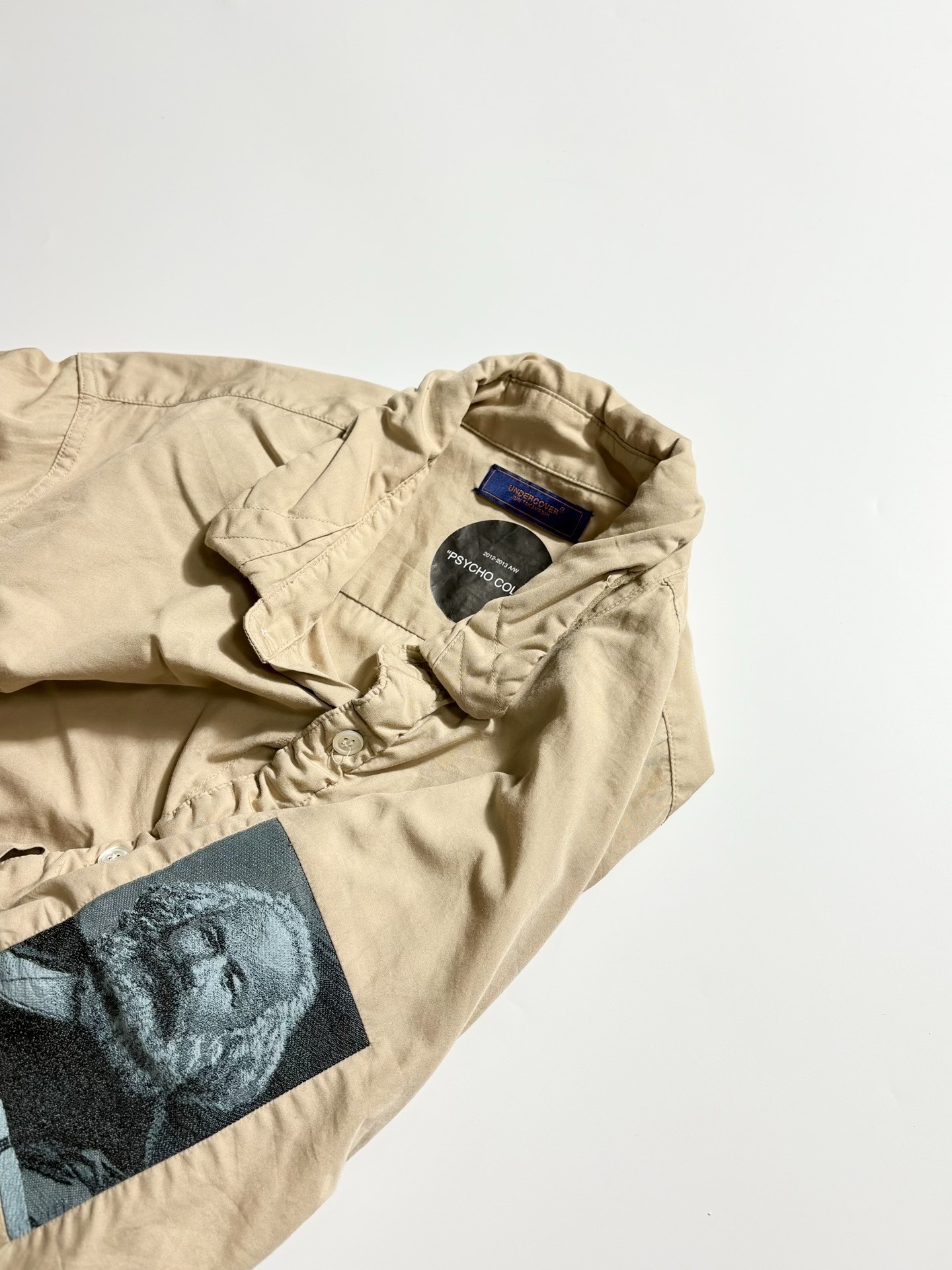 Undercover Beige Long Sleeve Shirt — back