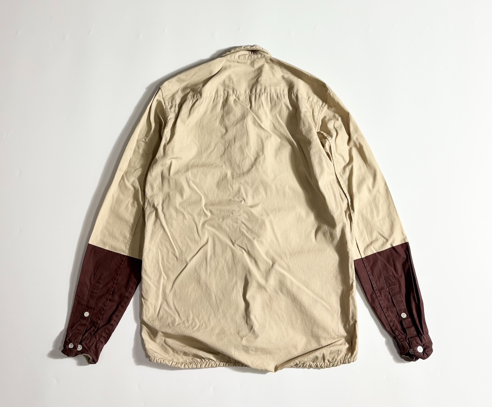 Undercover Beige Long Sleeve Shirt — front