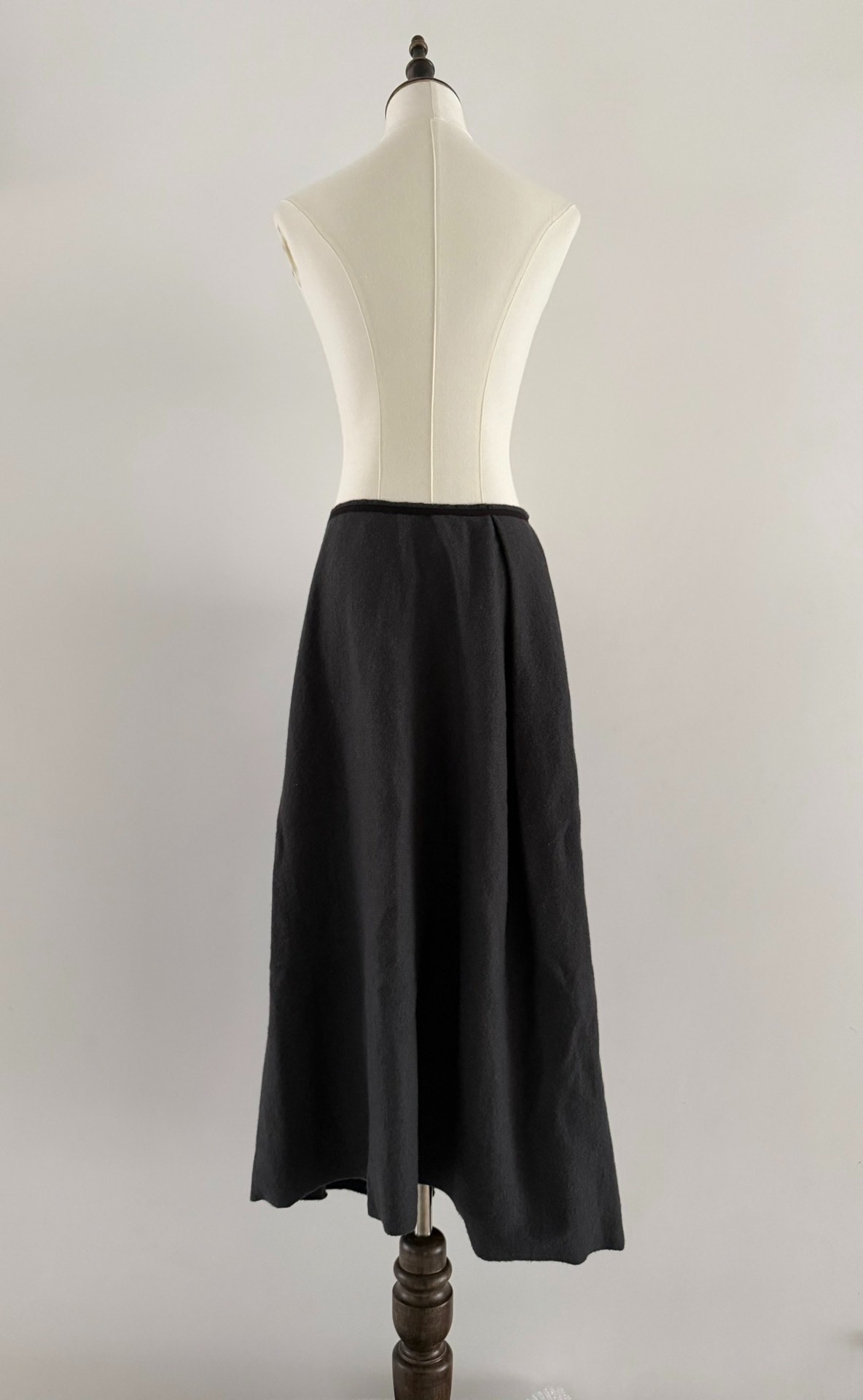 Y's Yohji Yamamoto 90s Deconstructed Skirt — detail