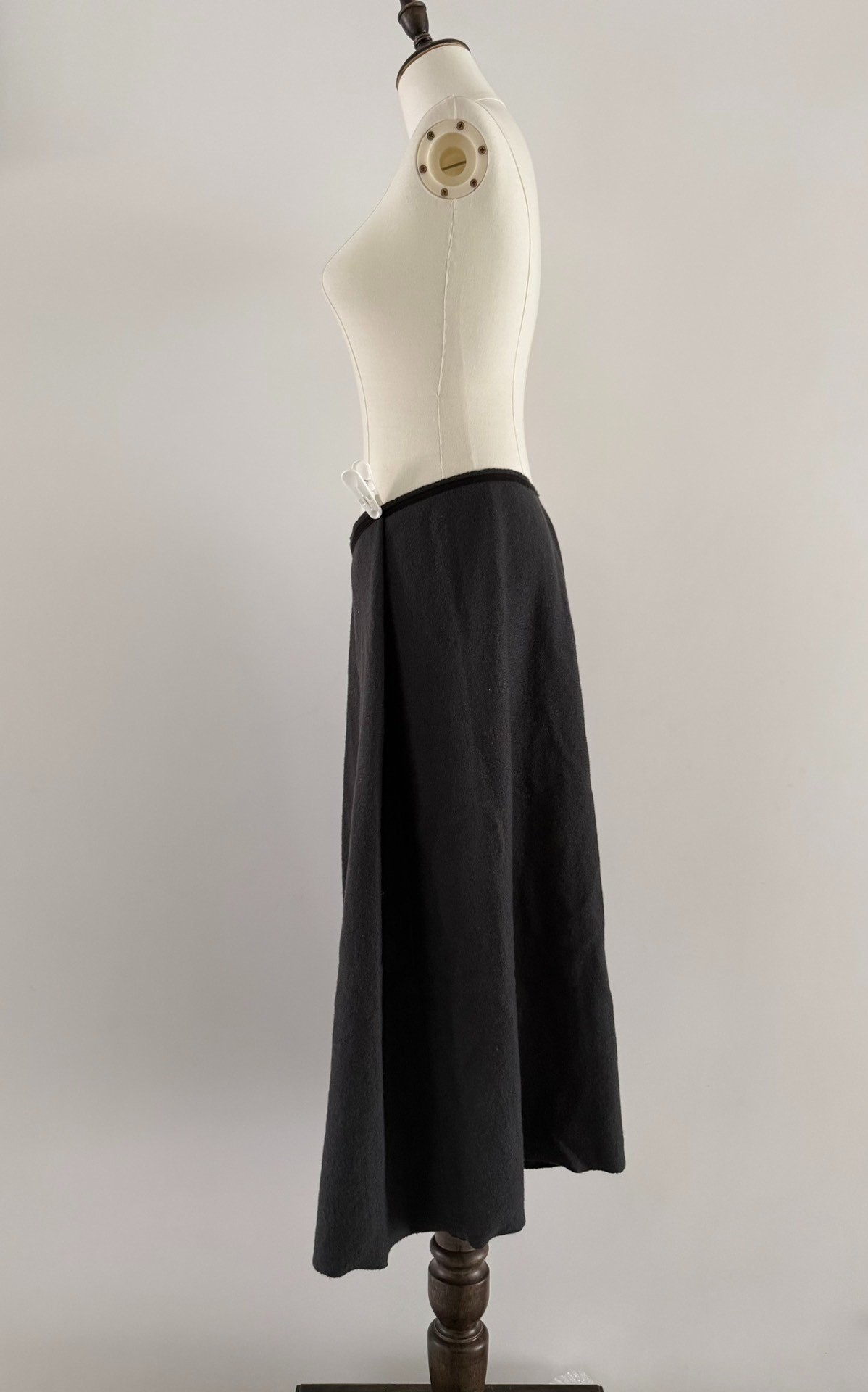 Y's Yohji Yamamoto 90s Deconstructed Skirt — label