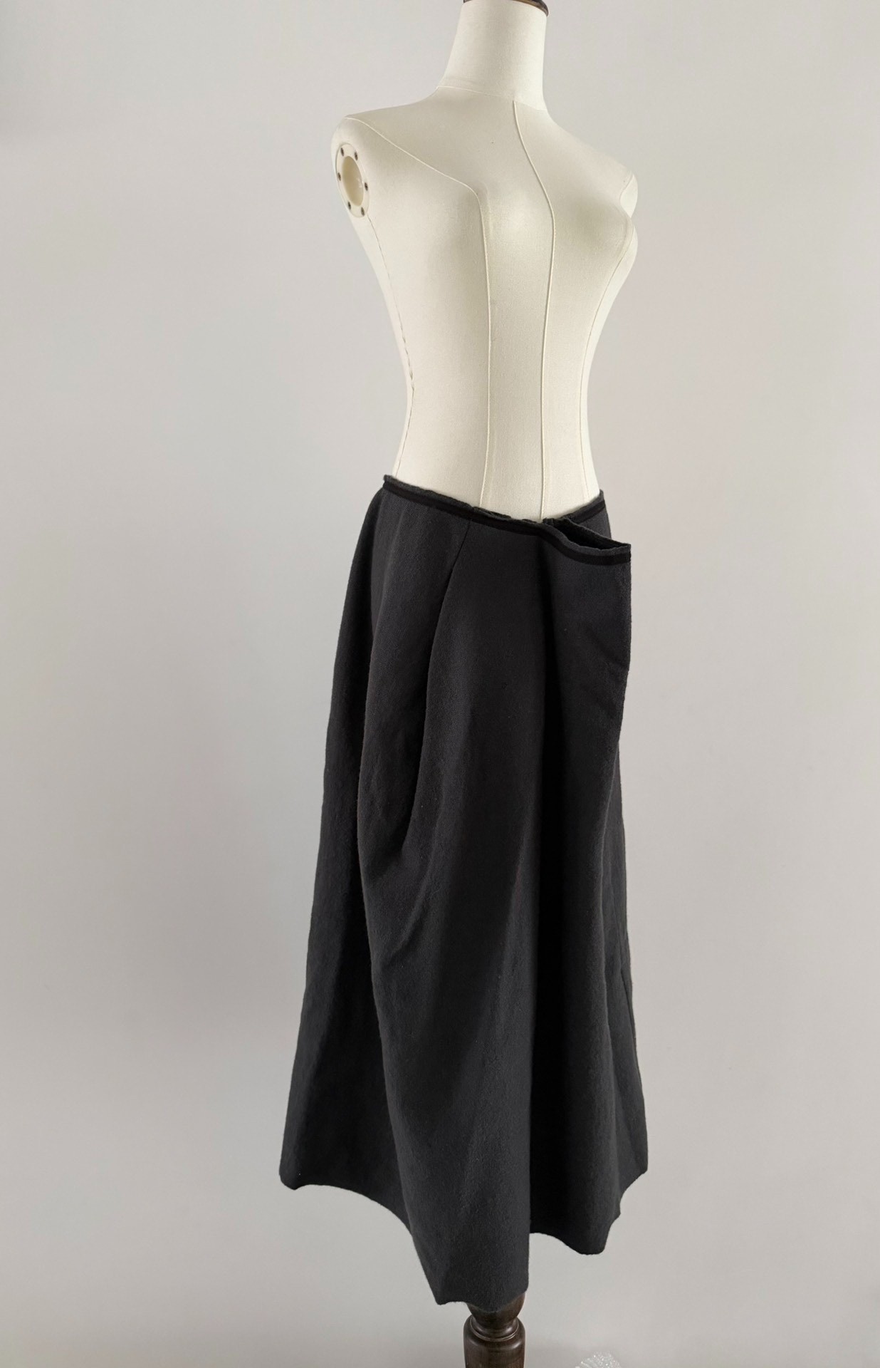 Y's Yohji Yamamoto 90s Deconstructed Skirt