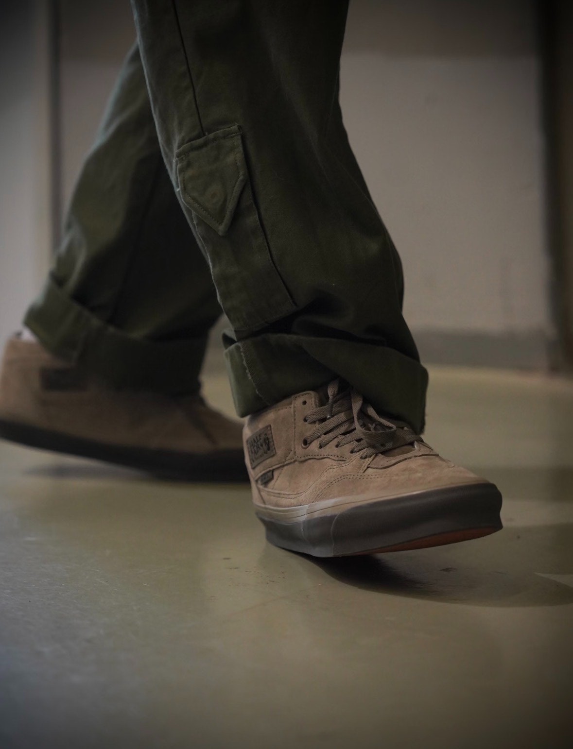 WTAPS x Vans Vault OG Half Cab Sneakers — back
