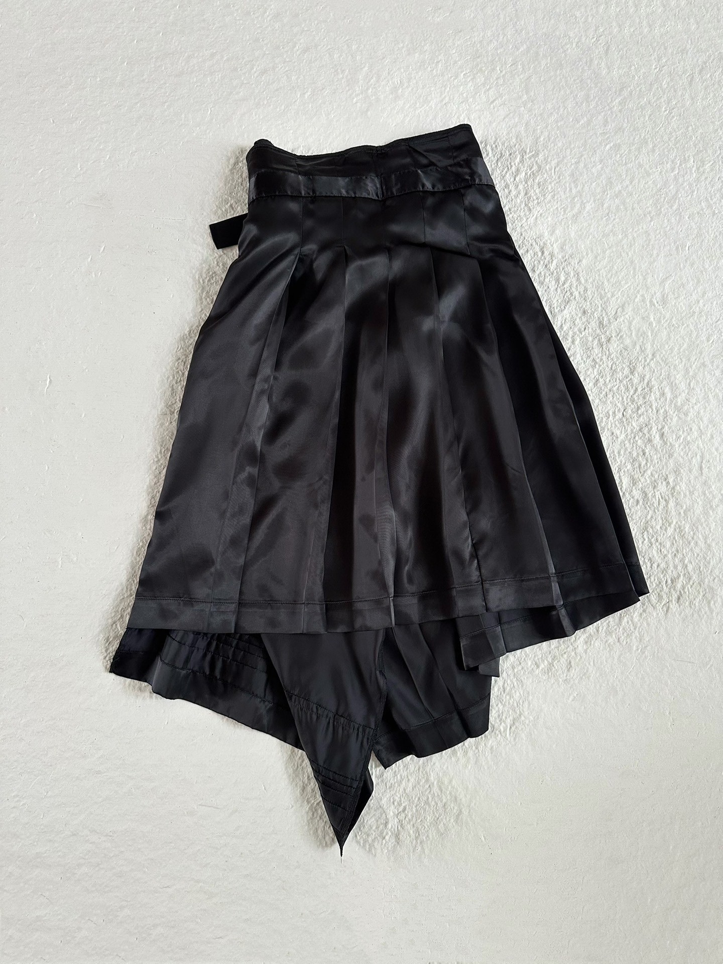 Comme des Garcons Asymmetric Layered Skirt — front