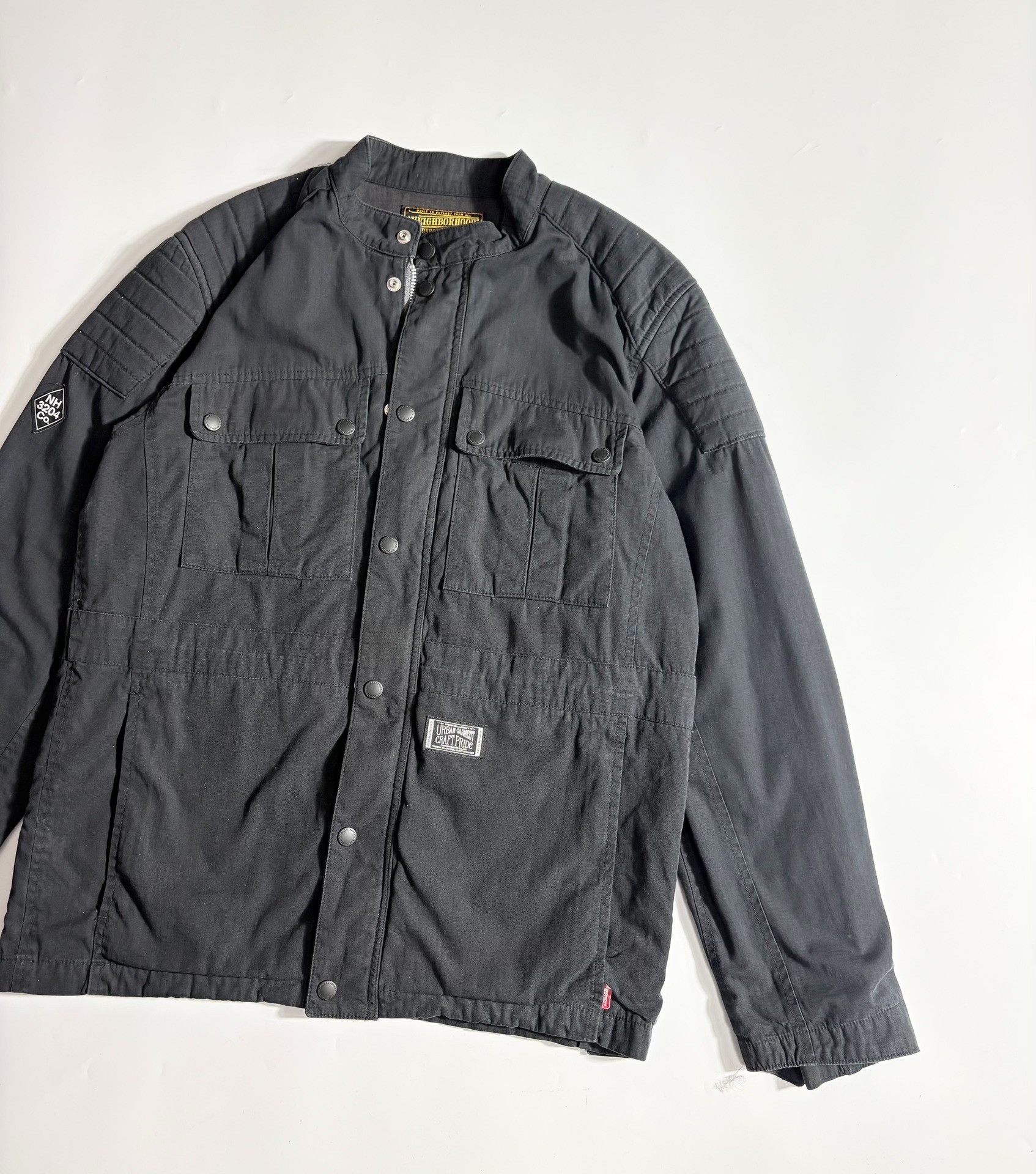 Neighborhood Motorcycle Jacket — detail