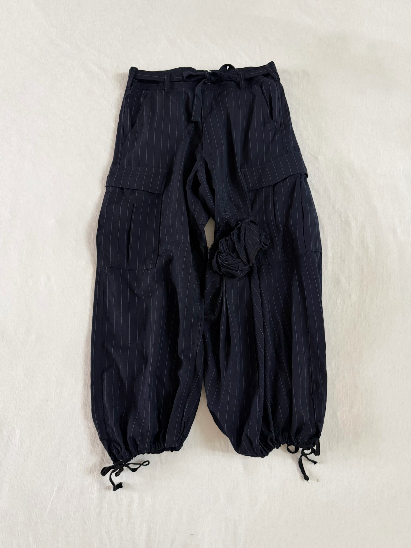 Comme des Garcons 2003 Runway Navy Pants