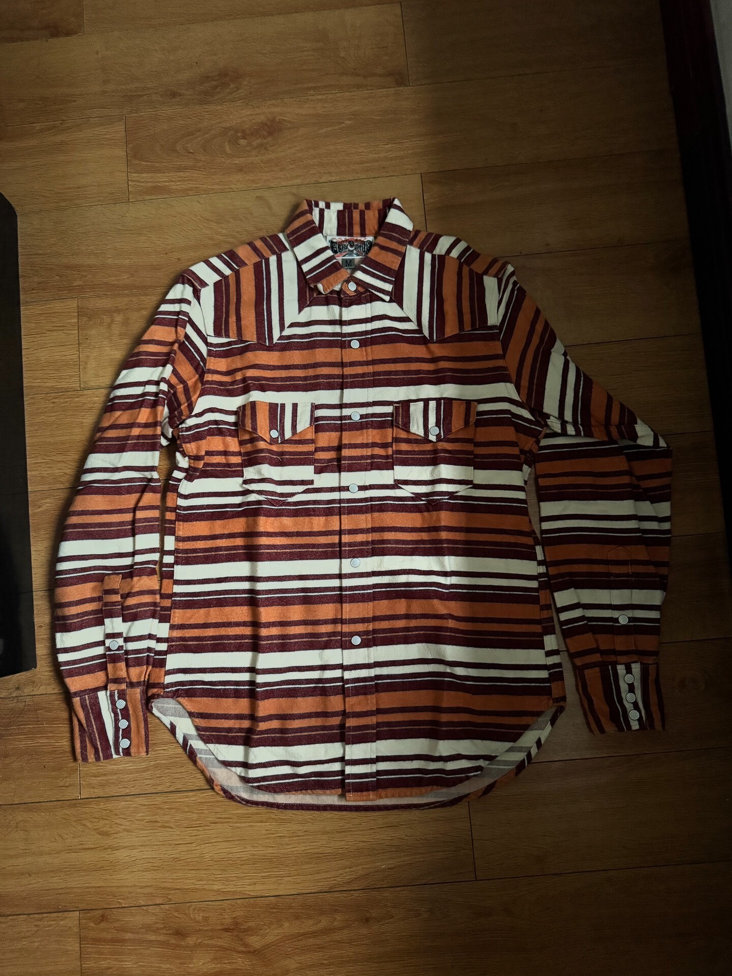 Freewheelers Tiger Stripe Wool Shirt