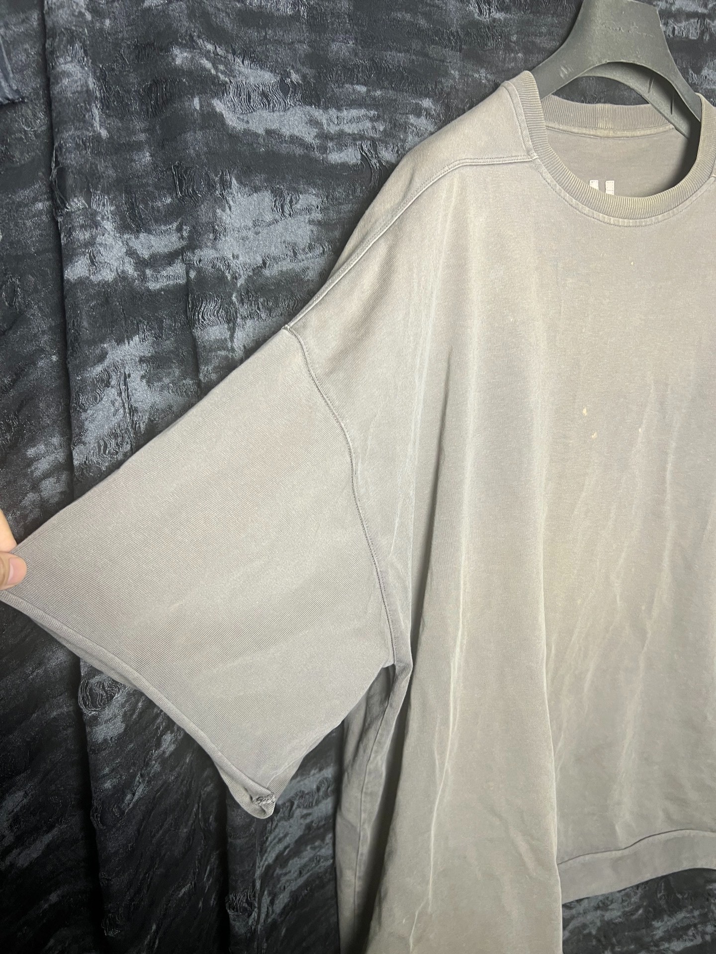 Rick Owens Oversized Short-Sleeve T-Shirt — back