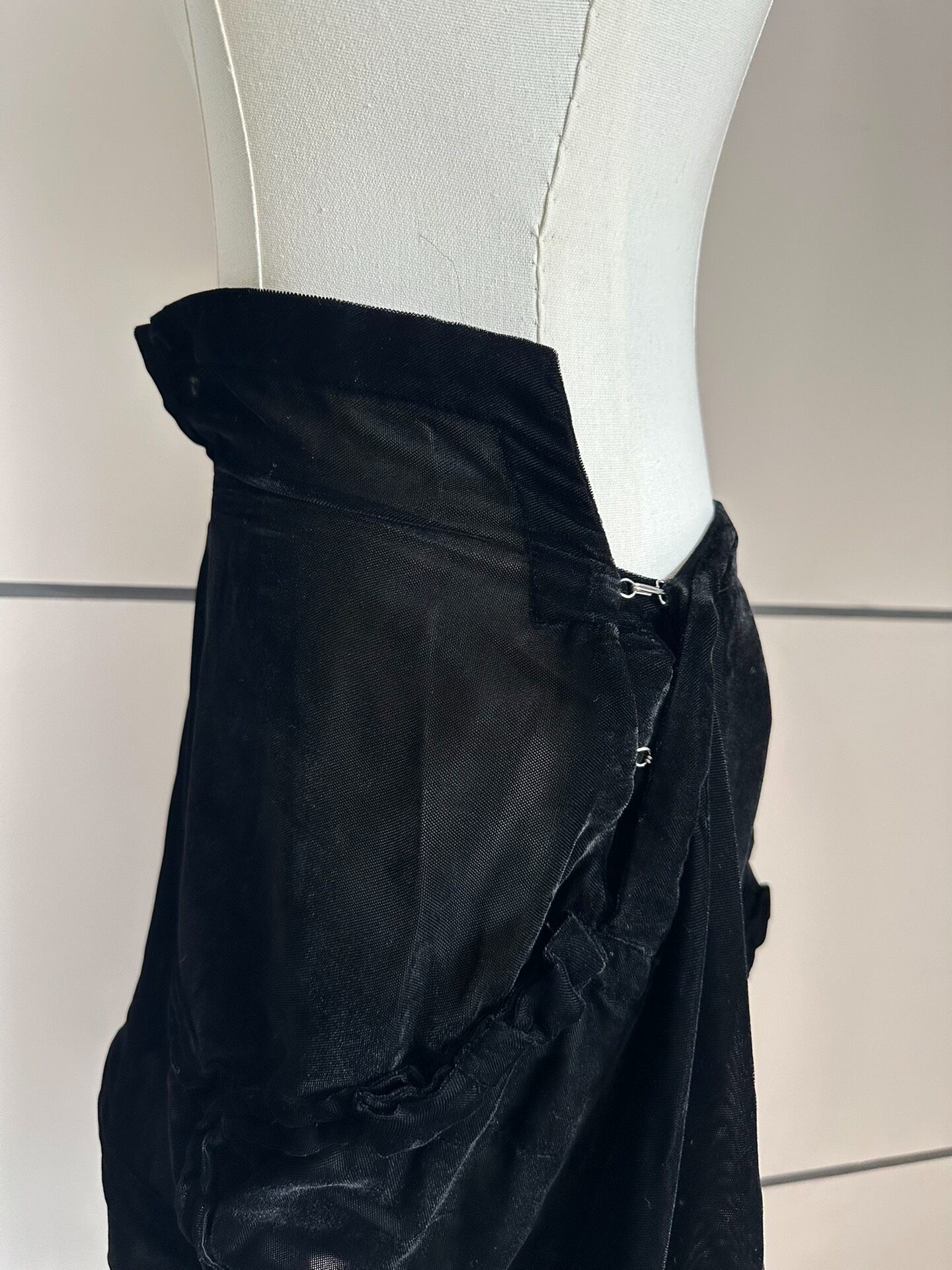 Comme des Garcons 08AW Velvet Skirt