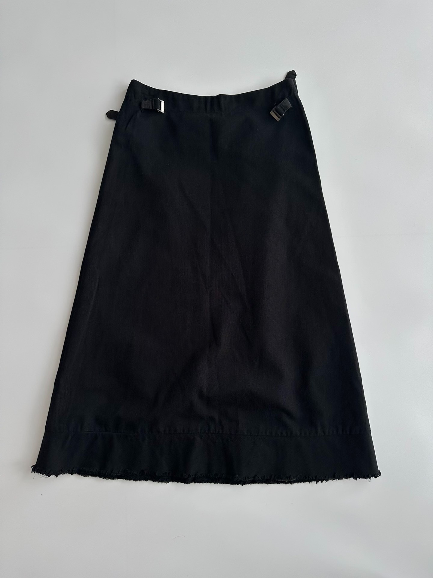 Comme des Garçons TRICOT Asymmetrical Long Skirt — back