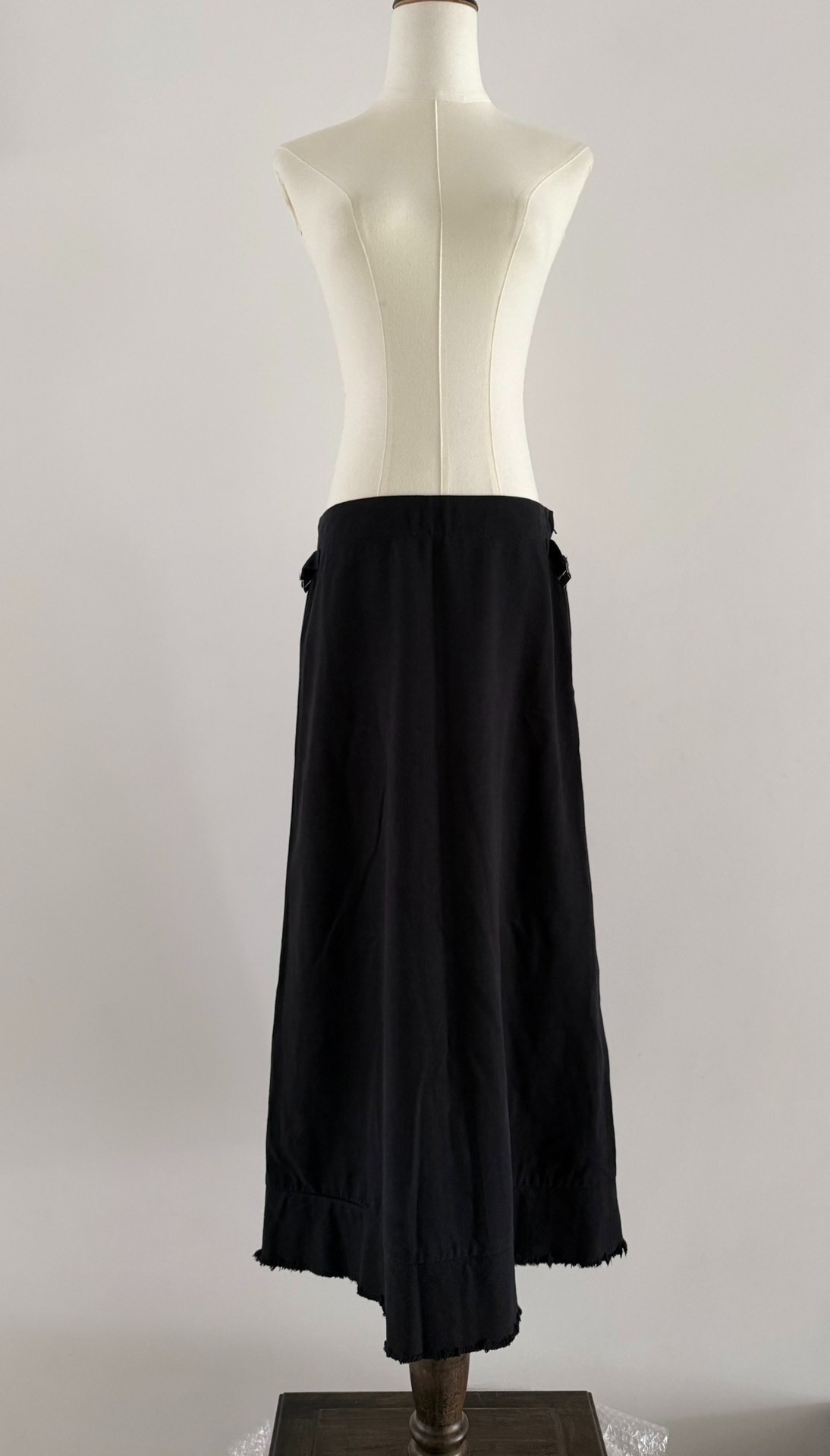 Comme des Garçons TRICOT Asymmetrical Long Skirt — front