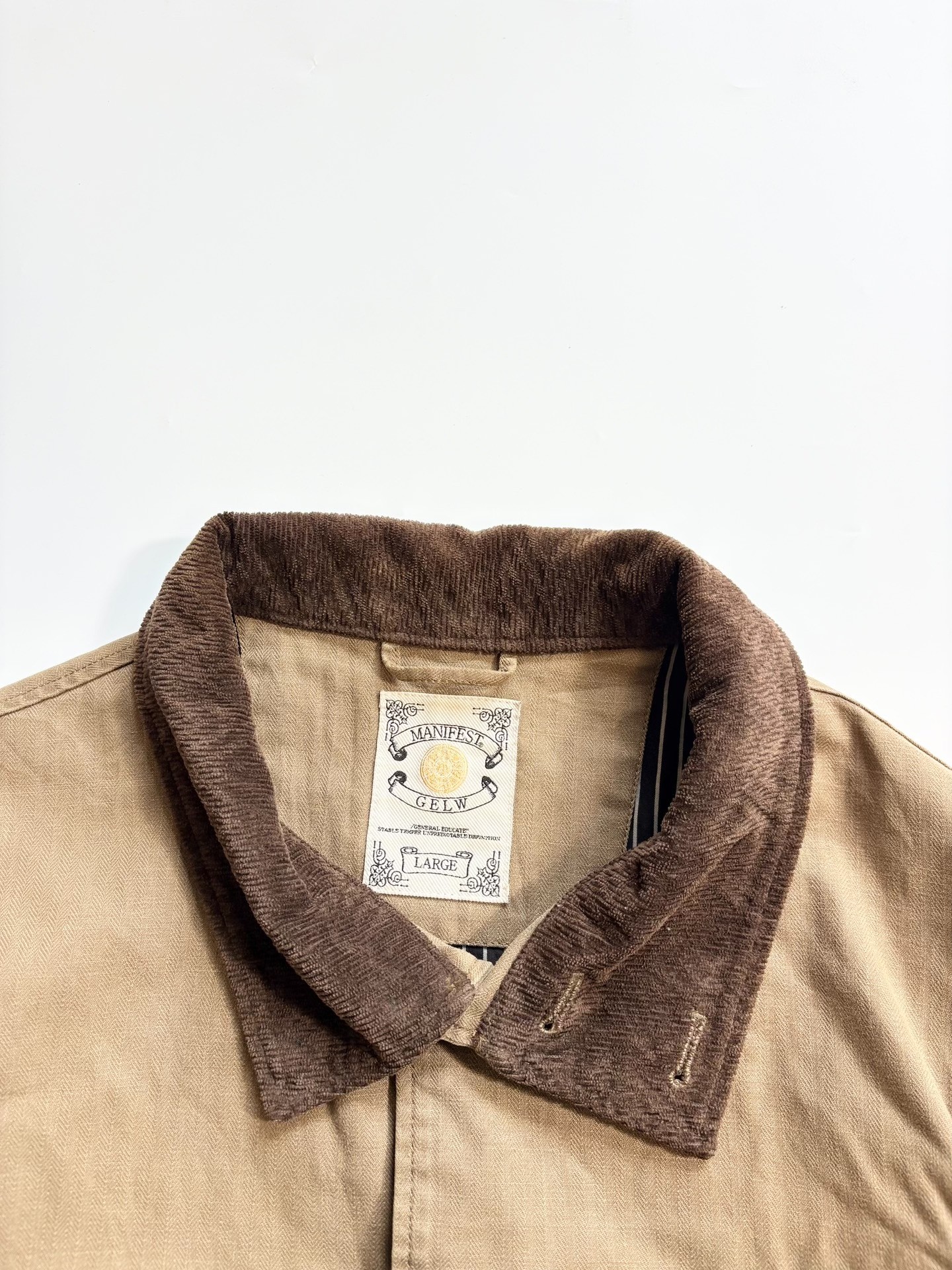 Manifest Gelw Workwear Jacket — back