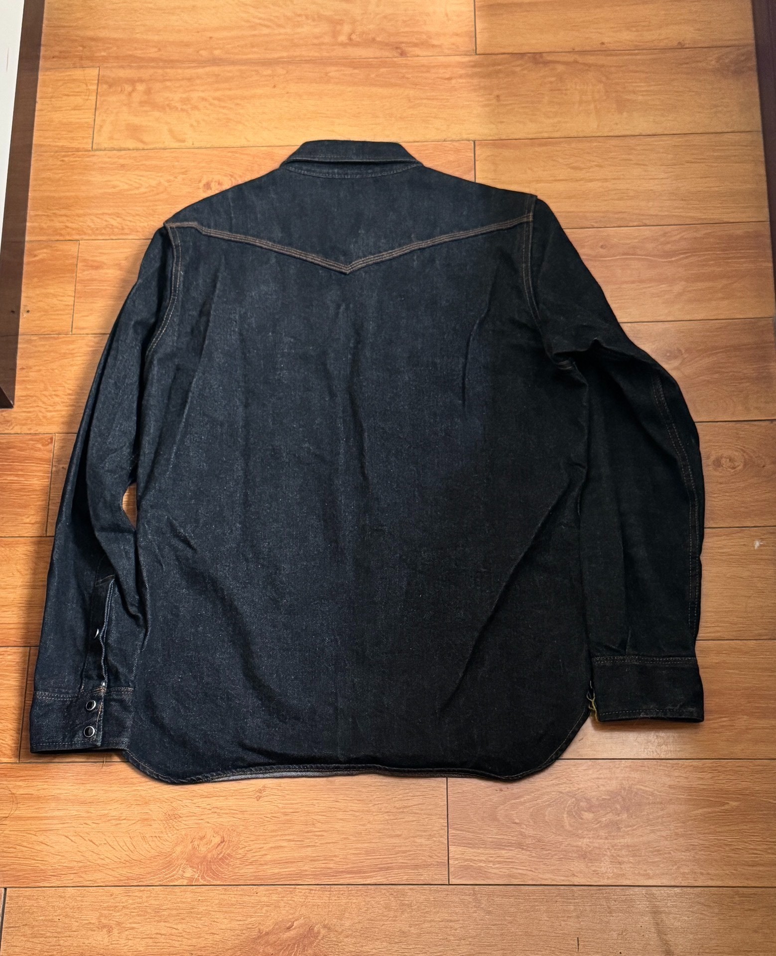Iron Heart Western Denim Shirt — front