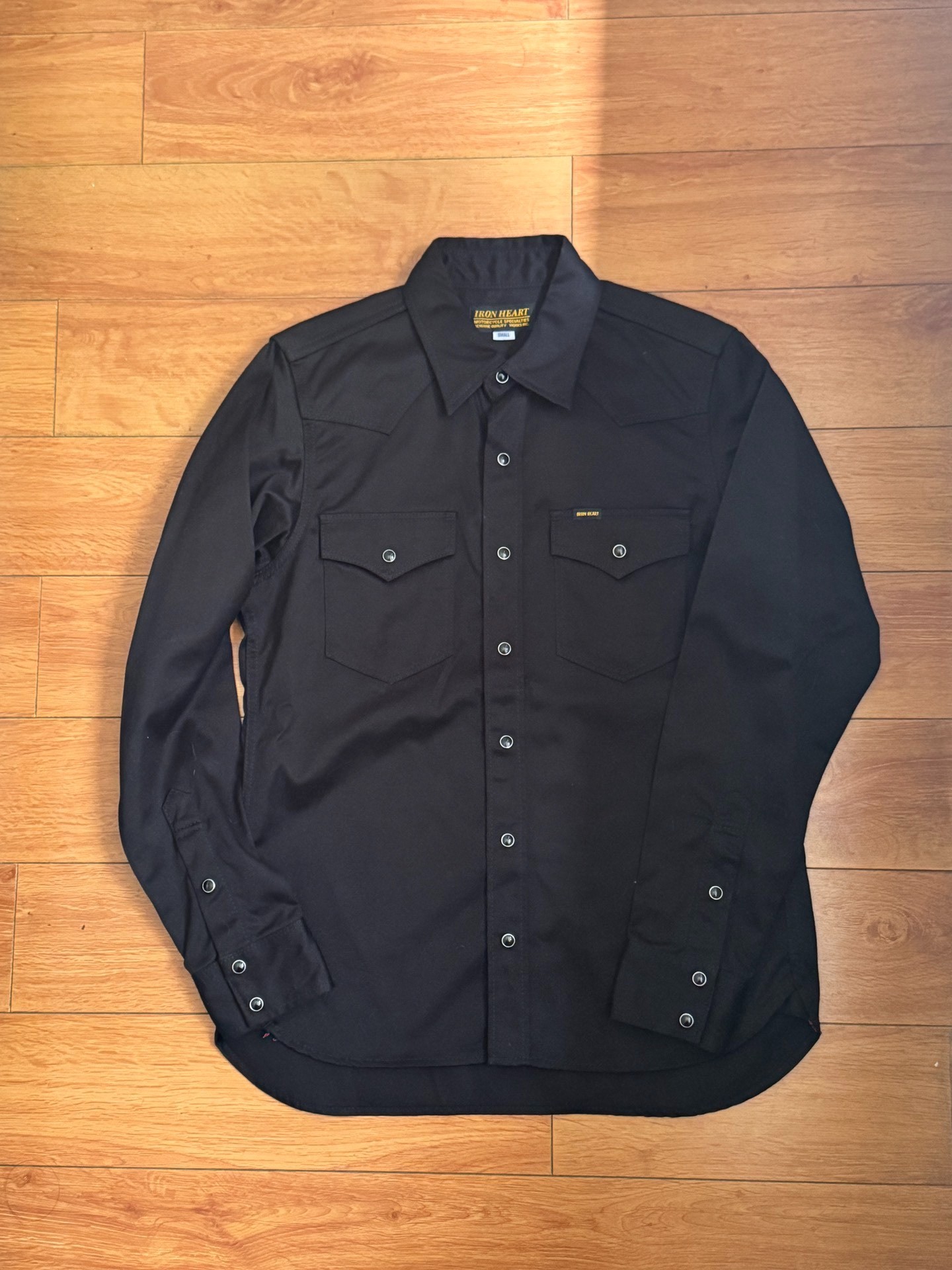 Iron Heart Black Western Shirt