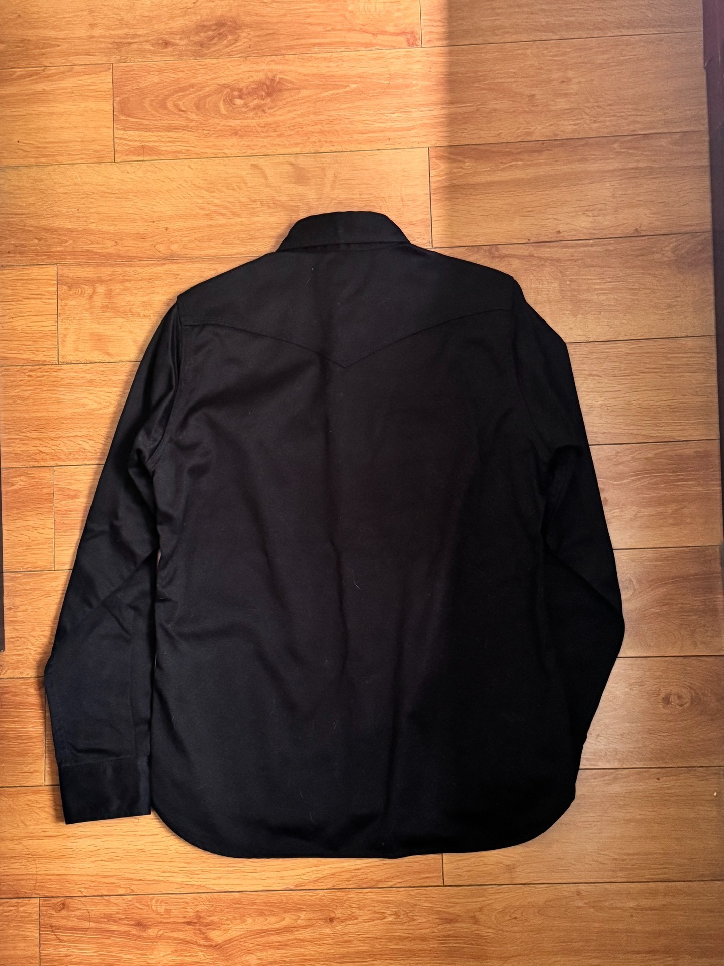 Iron Heart Black Western Shirt — front