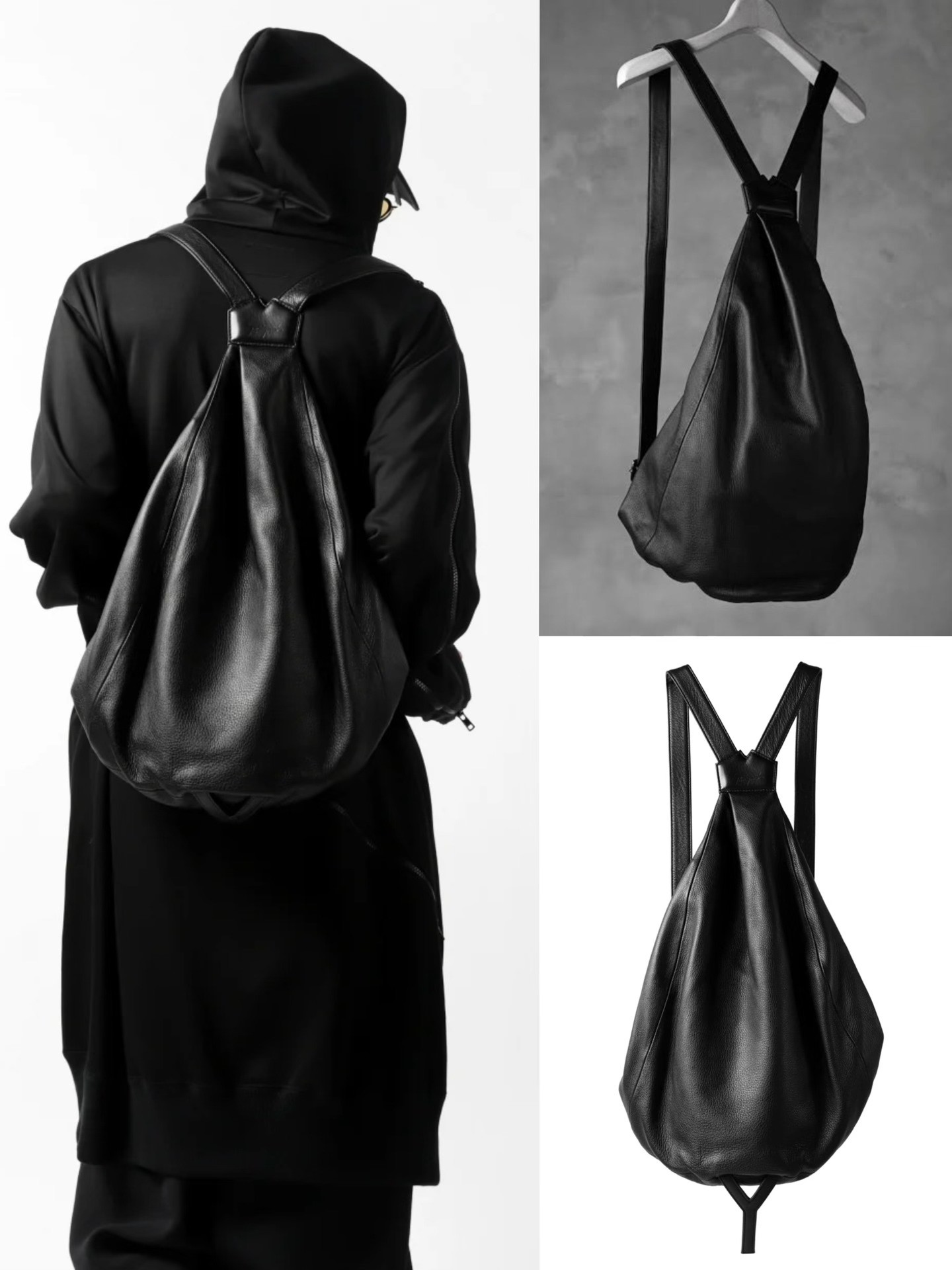 Yohji Yamamoto Ypack Leather Backpack