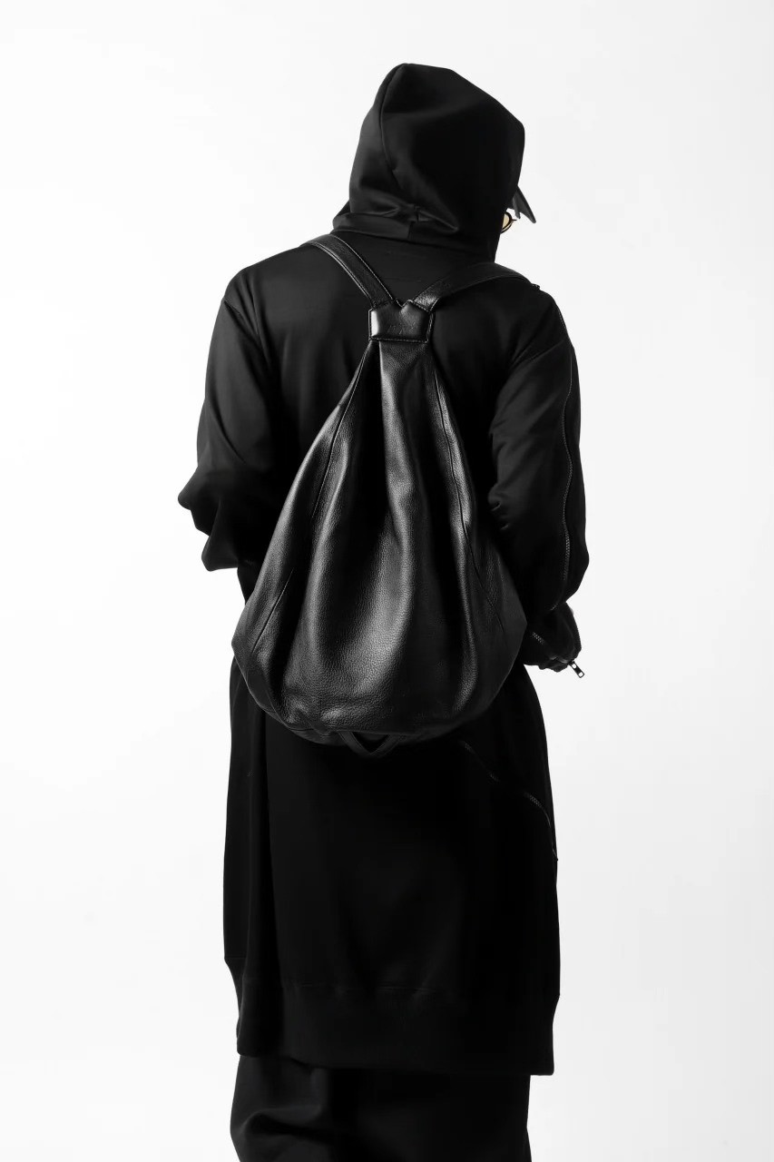 Yohji Yamamoto Ypack Leather Backpack — back