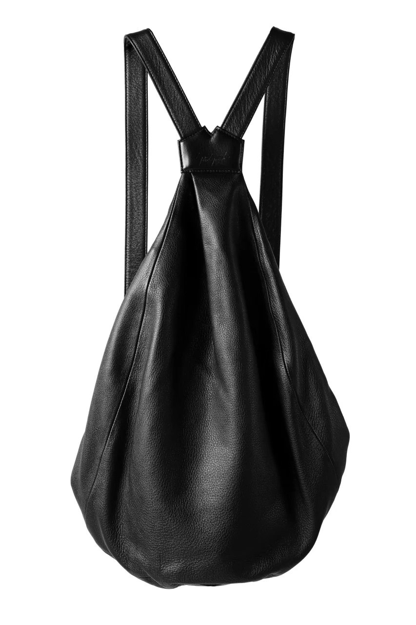 Yohji Yamamoto Ypack Leather Backpack — detail