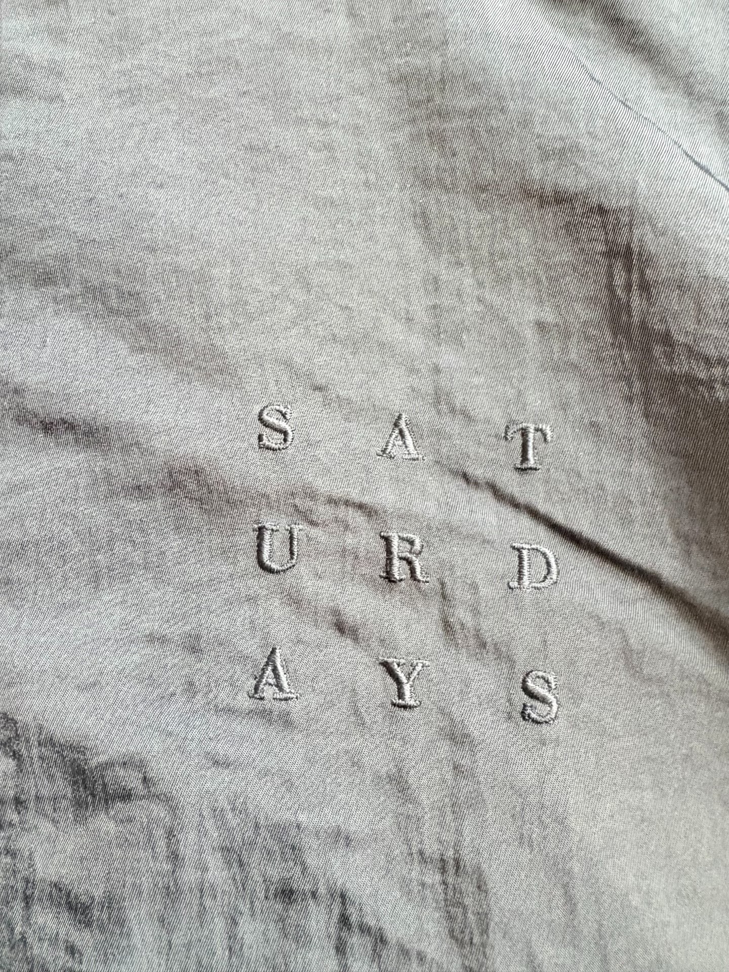 Saturdays NYC Patchwork Bomber Jacket — front