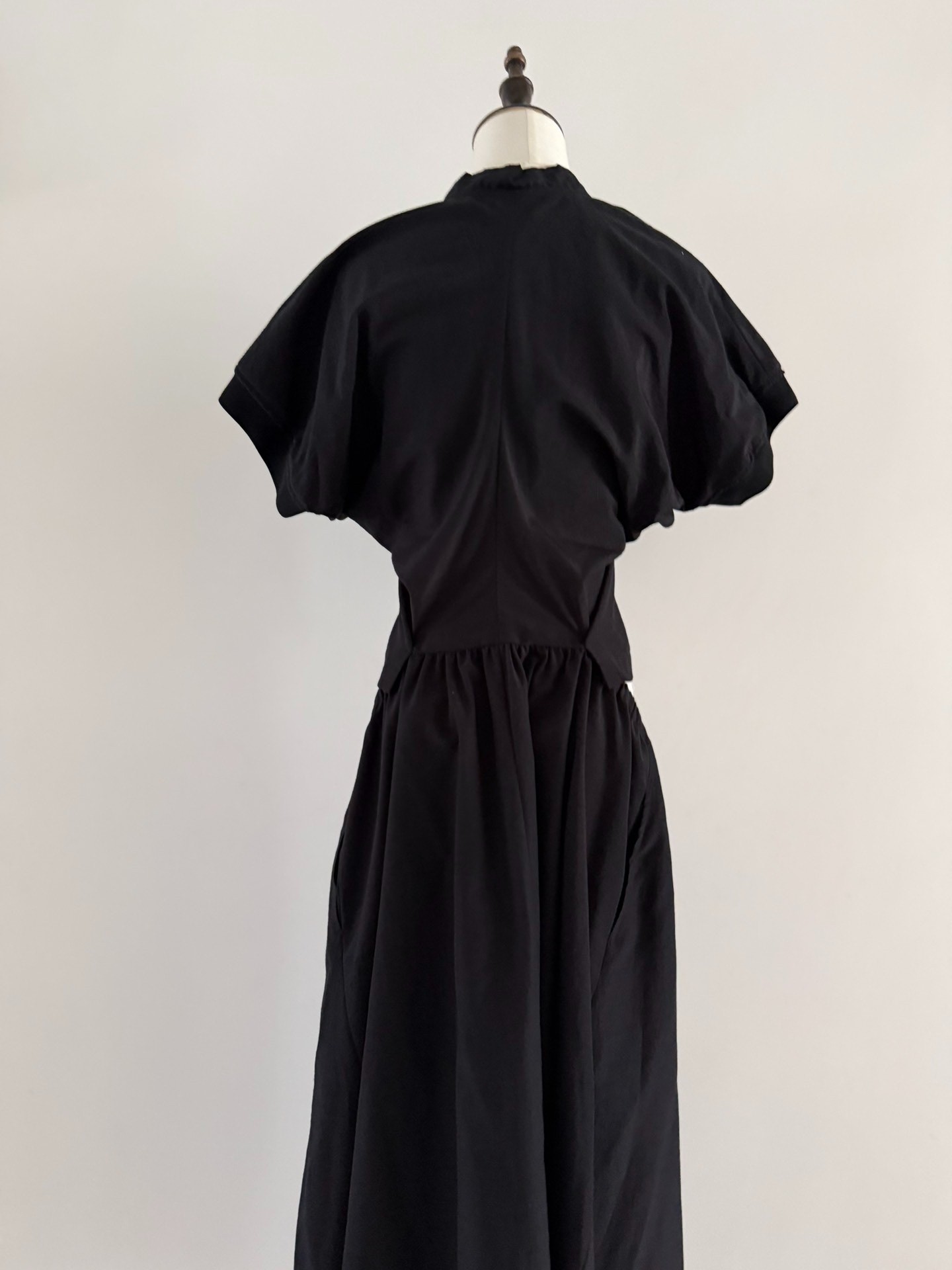 Comme des Garcons Tricot Zip Dress M — back