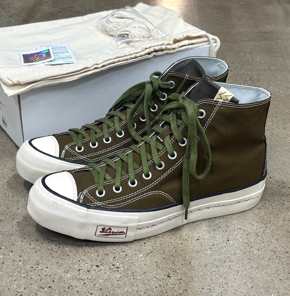 Visvim Skagway Hi Patten Sneakers