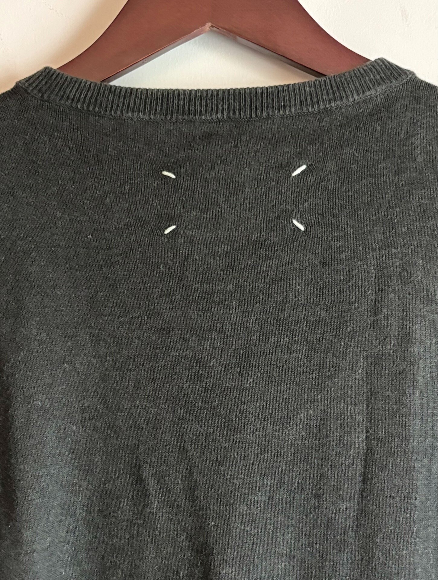 Maison Martin Margiela Washed Sleeveless Vest — back
