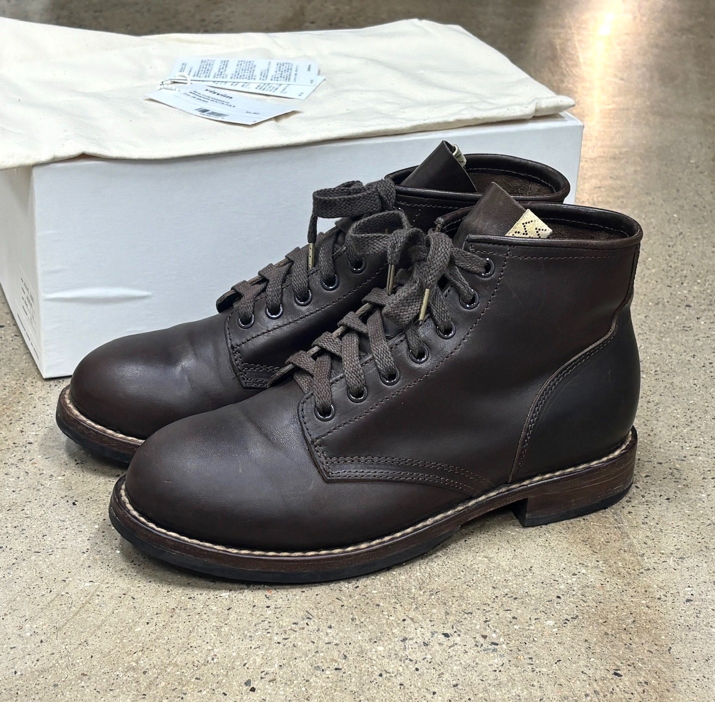 Visvim 24ss Brigadier Boots M9.5