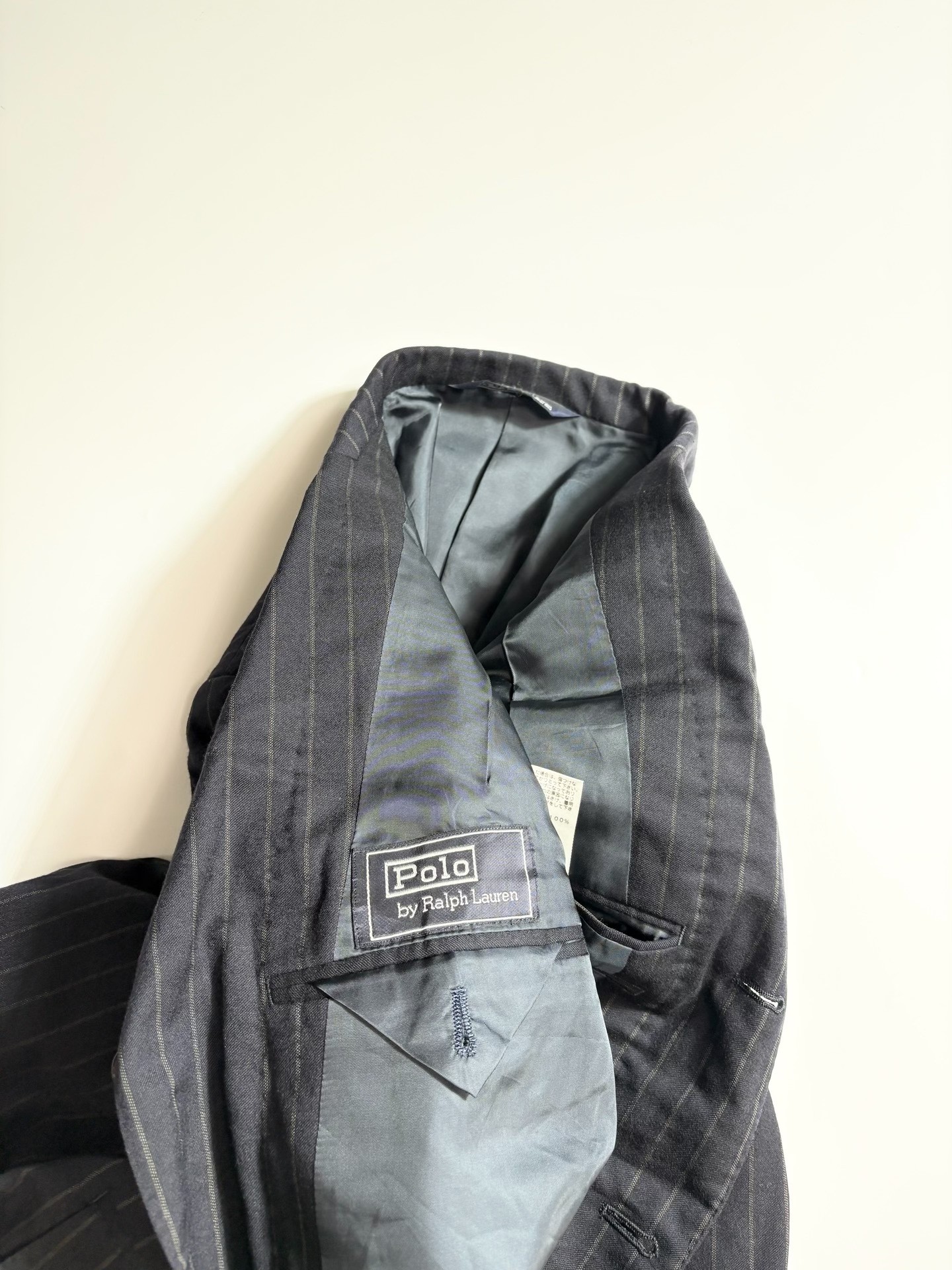 Polo Ralph Lauren Pinstripe Blazer — back