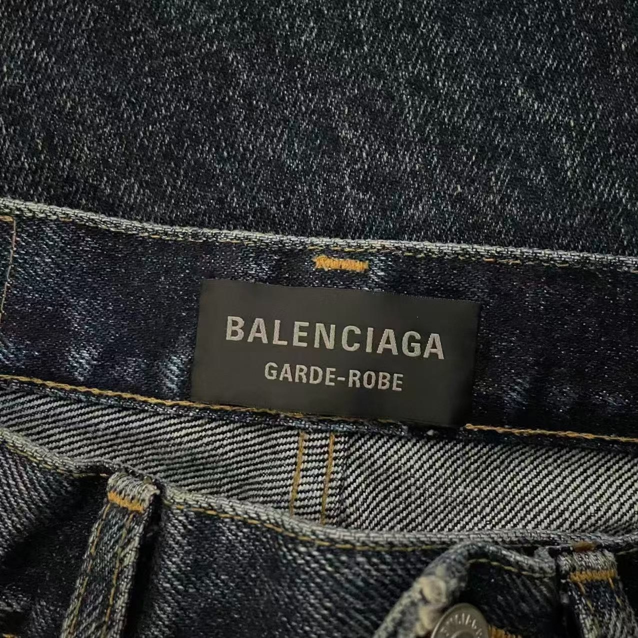 Balenciaga Garde-Robe 23SS Men's Jeans — back